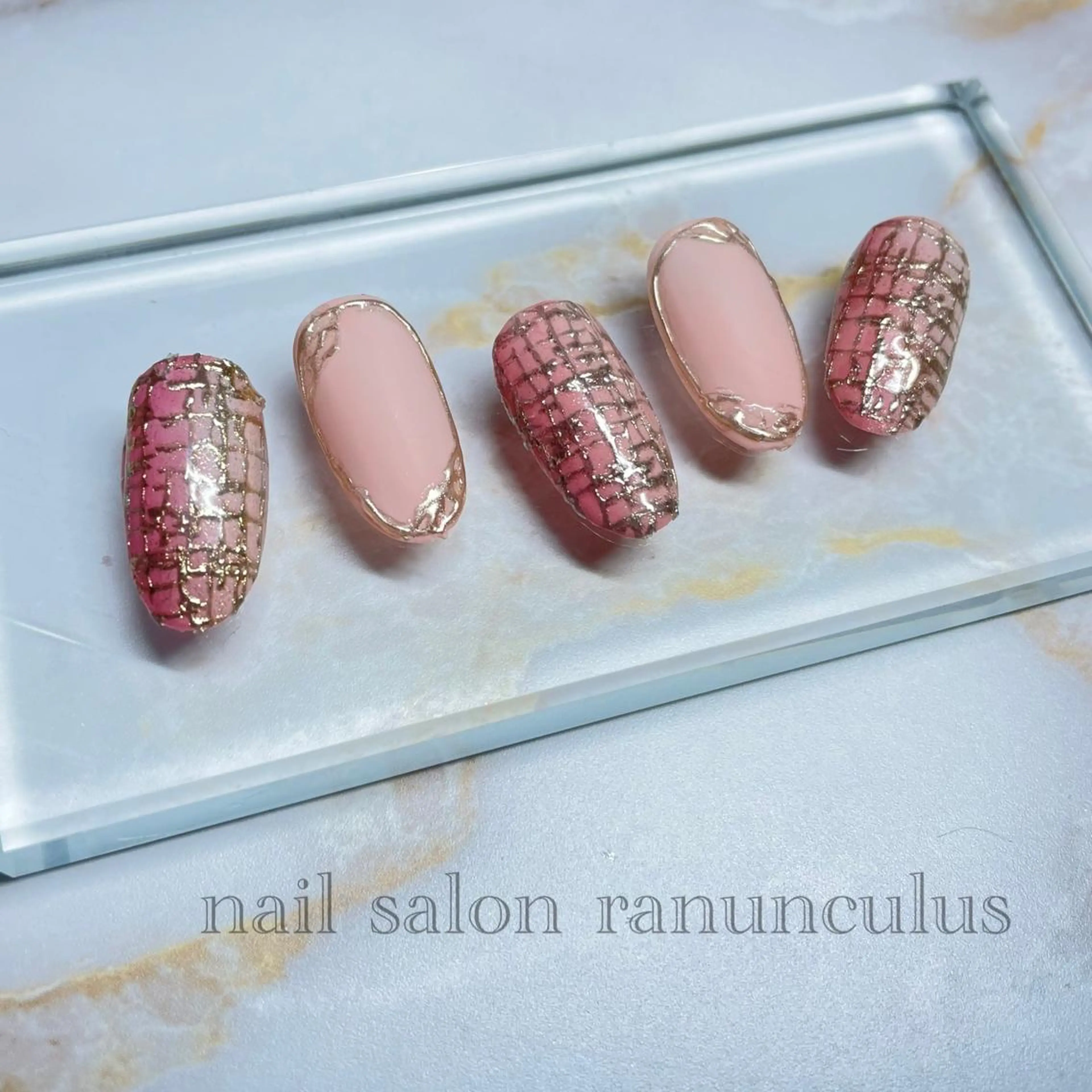ネイル ハンドネイル nailsalon ranunculusのネイルデザイン