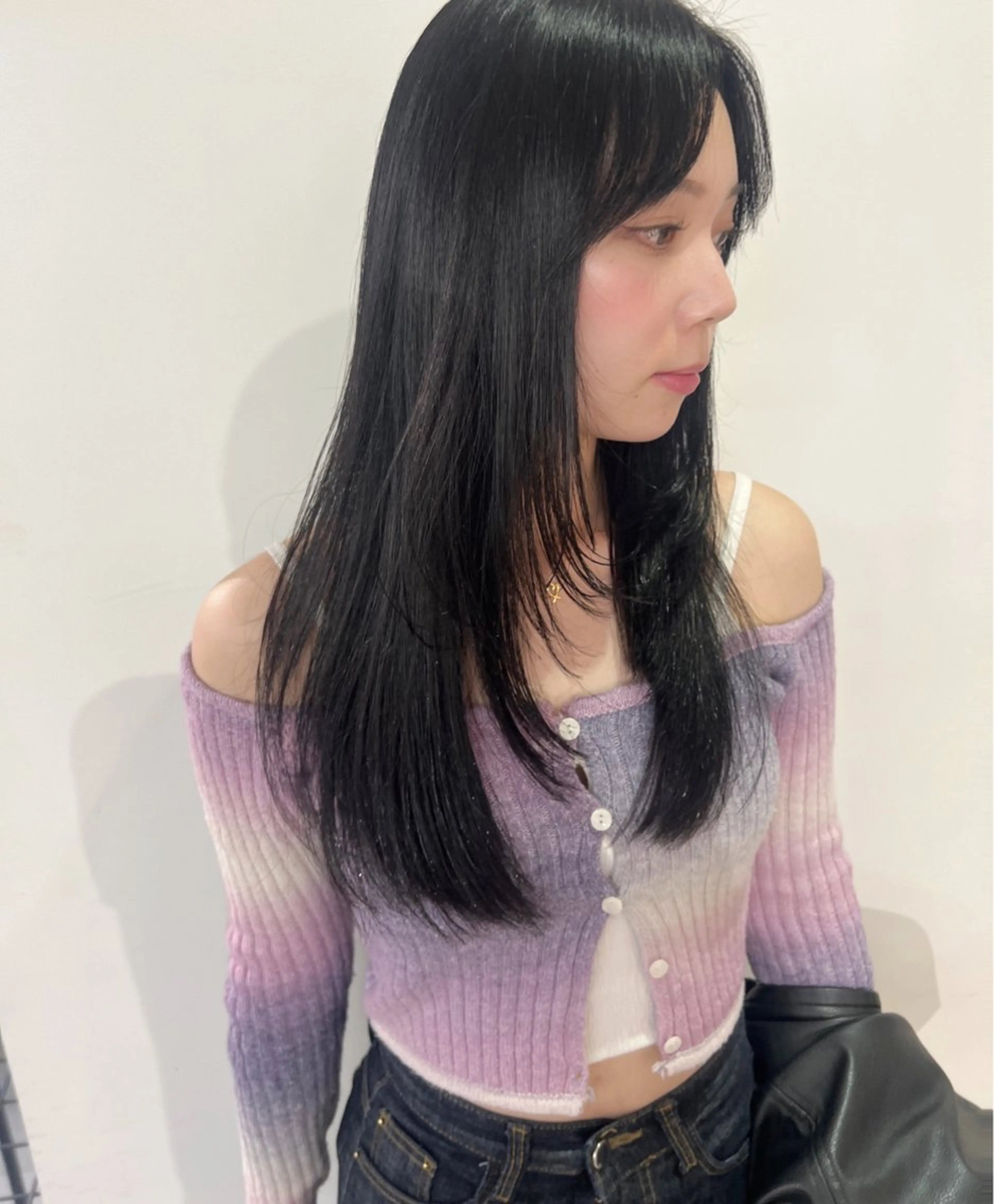 ロング カラー カット ヘアカラー MARU レイヤー/ウルフのヘアスタイル