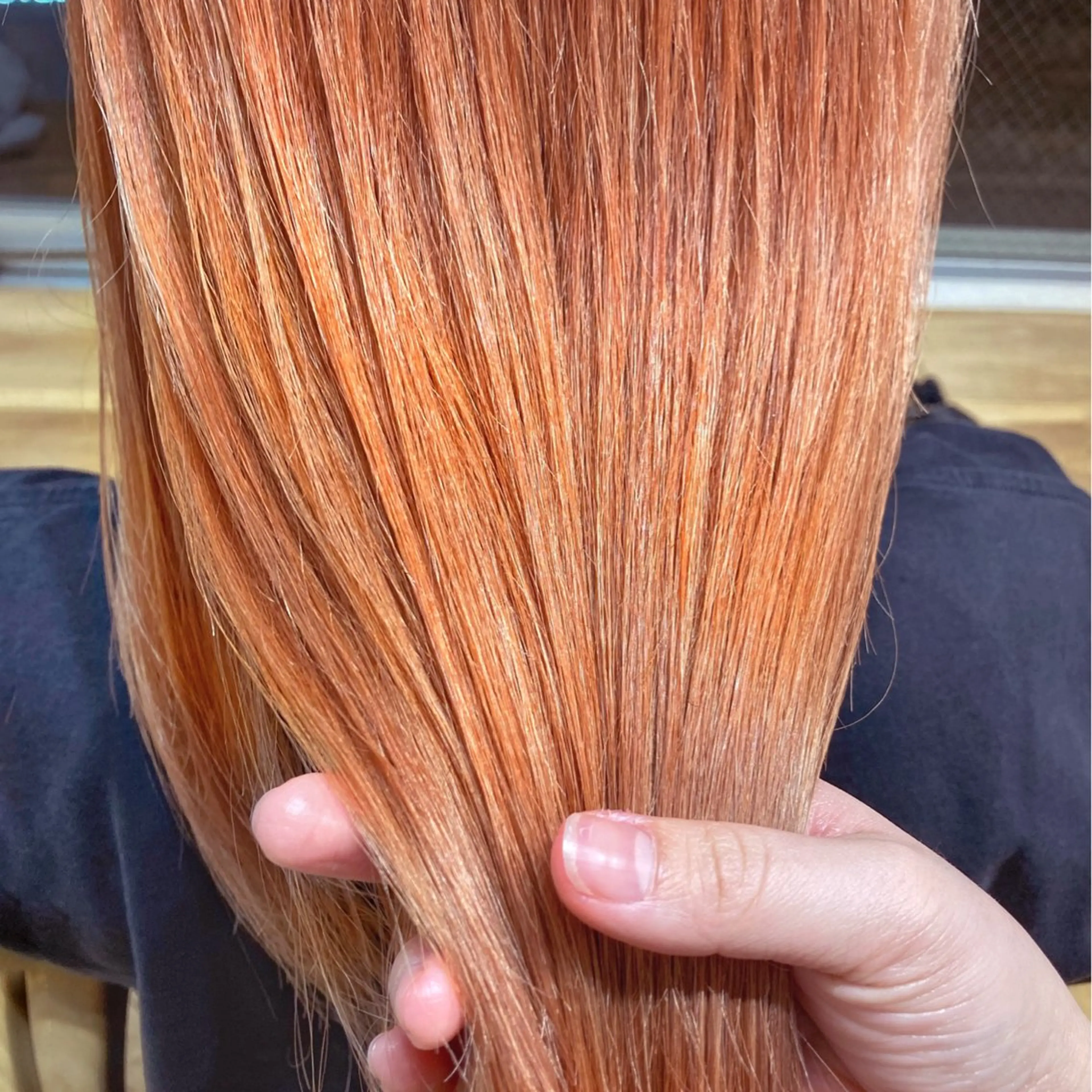 ミディアム カラー パーマ ヘアアレンジ ヘアカラー トリートメント くびれボブ/艶カラー /髪質改善🌷喜美花のヘアスタイル