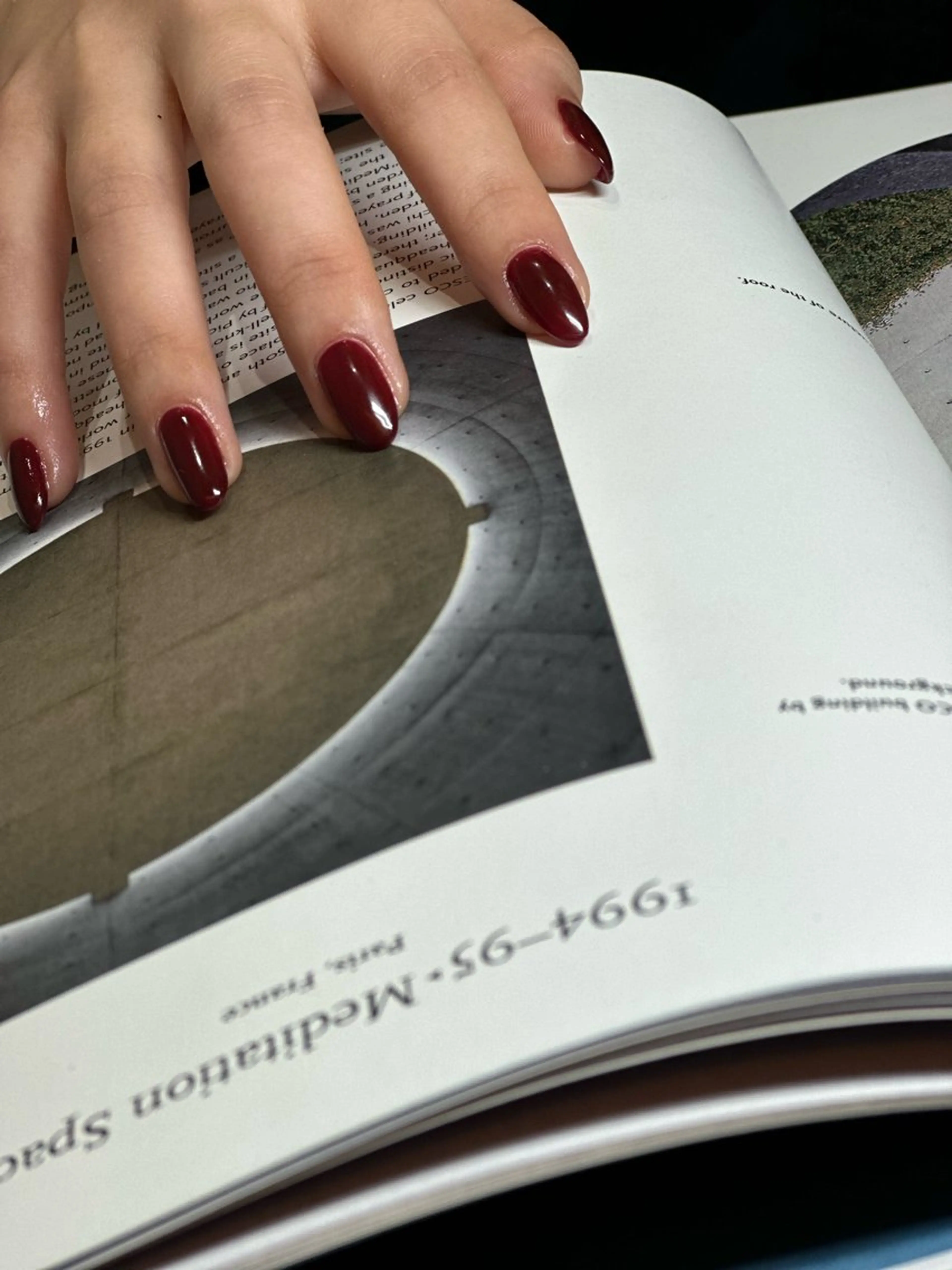 ネイル ワンカラーネイル ハンドネイル m o m o / 高岡ネイルのネイルデザイン