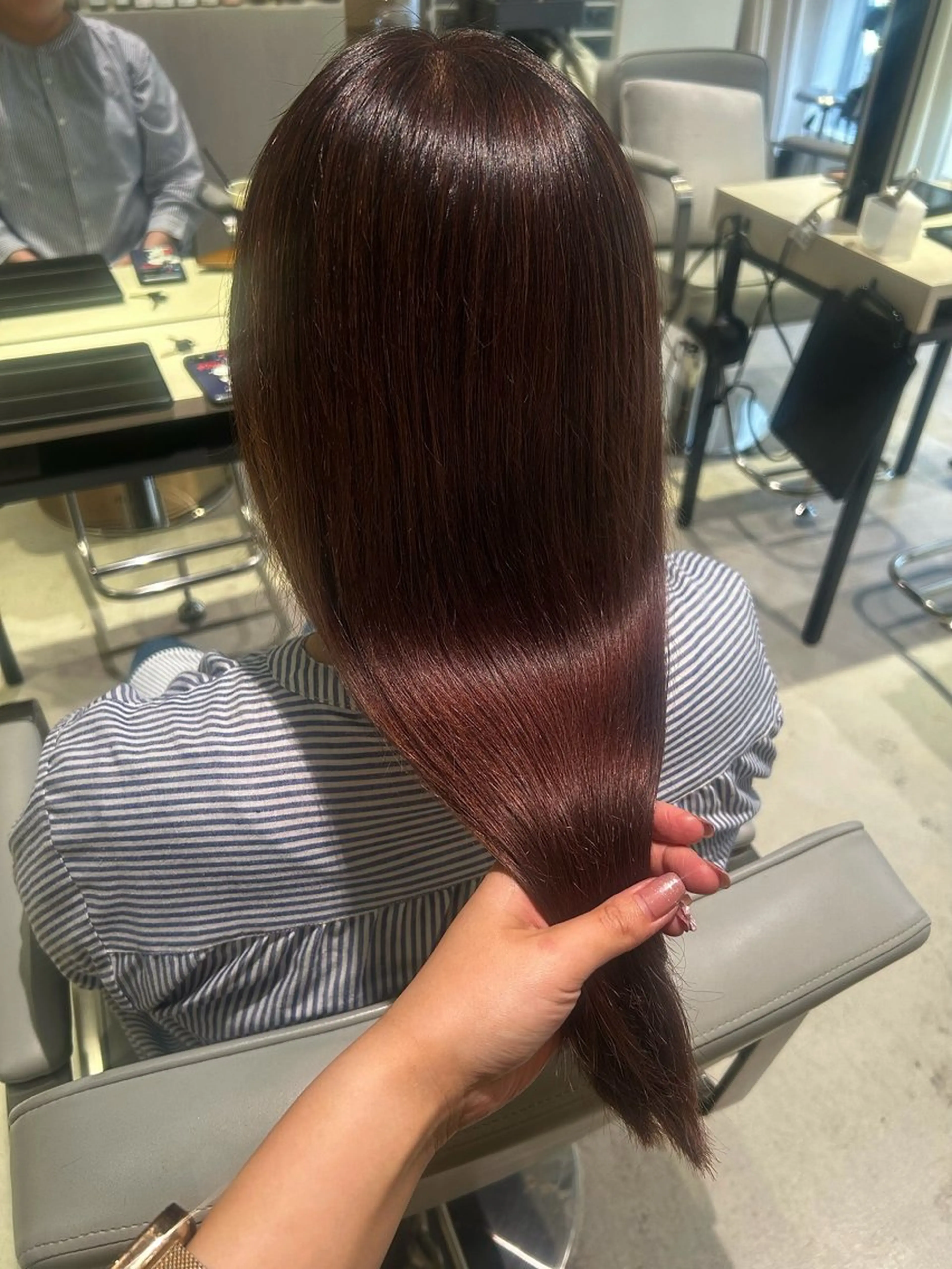 🍒大人気🍒カラー+3stepトリートメント💗の写真