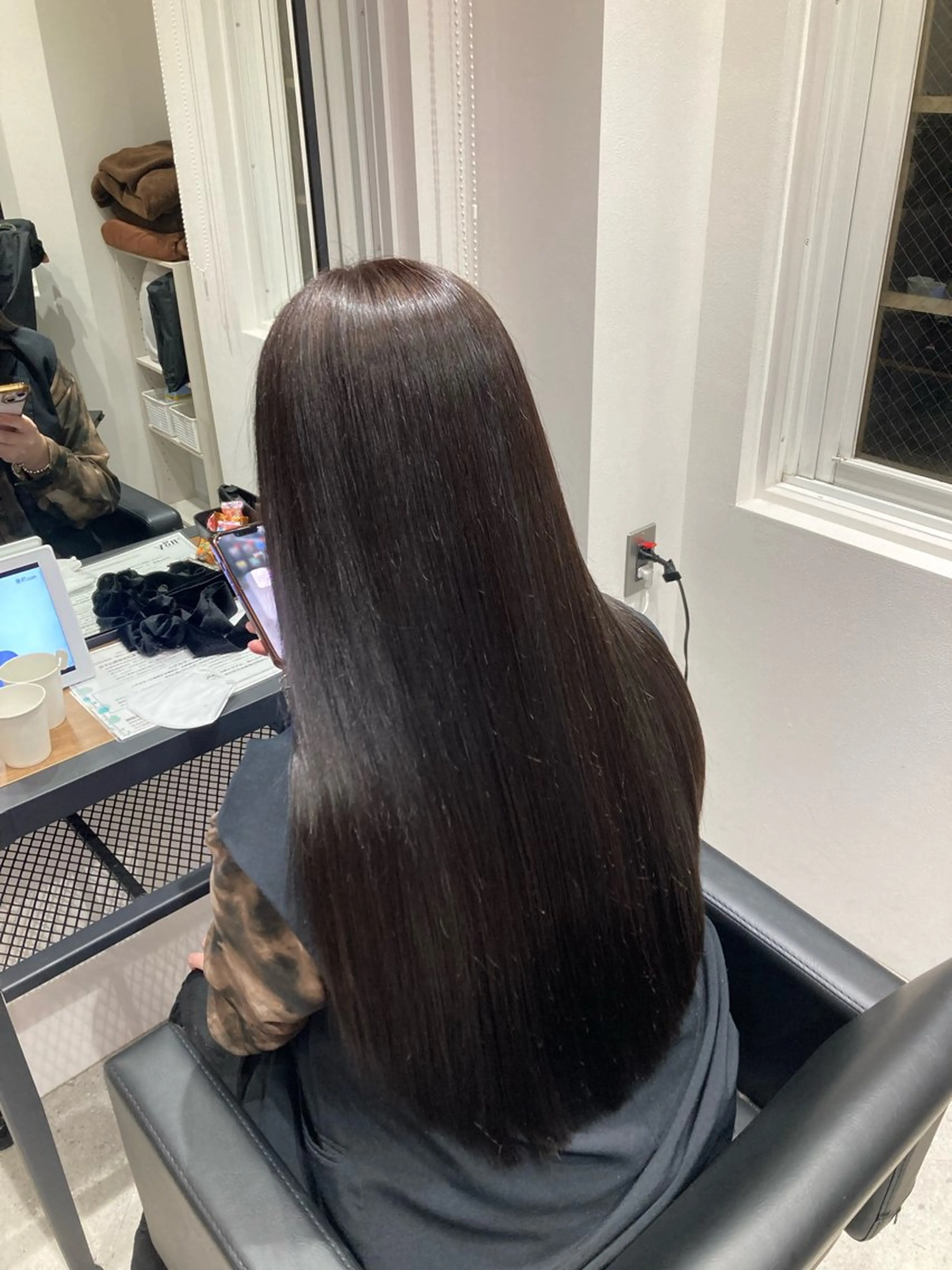 ロング ヘアカラー トリートメント 🌈Agu hair 副店長/岩渕蓮のヘアスタイル