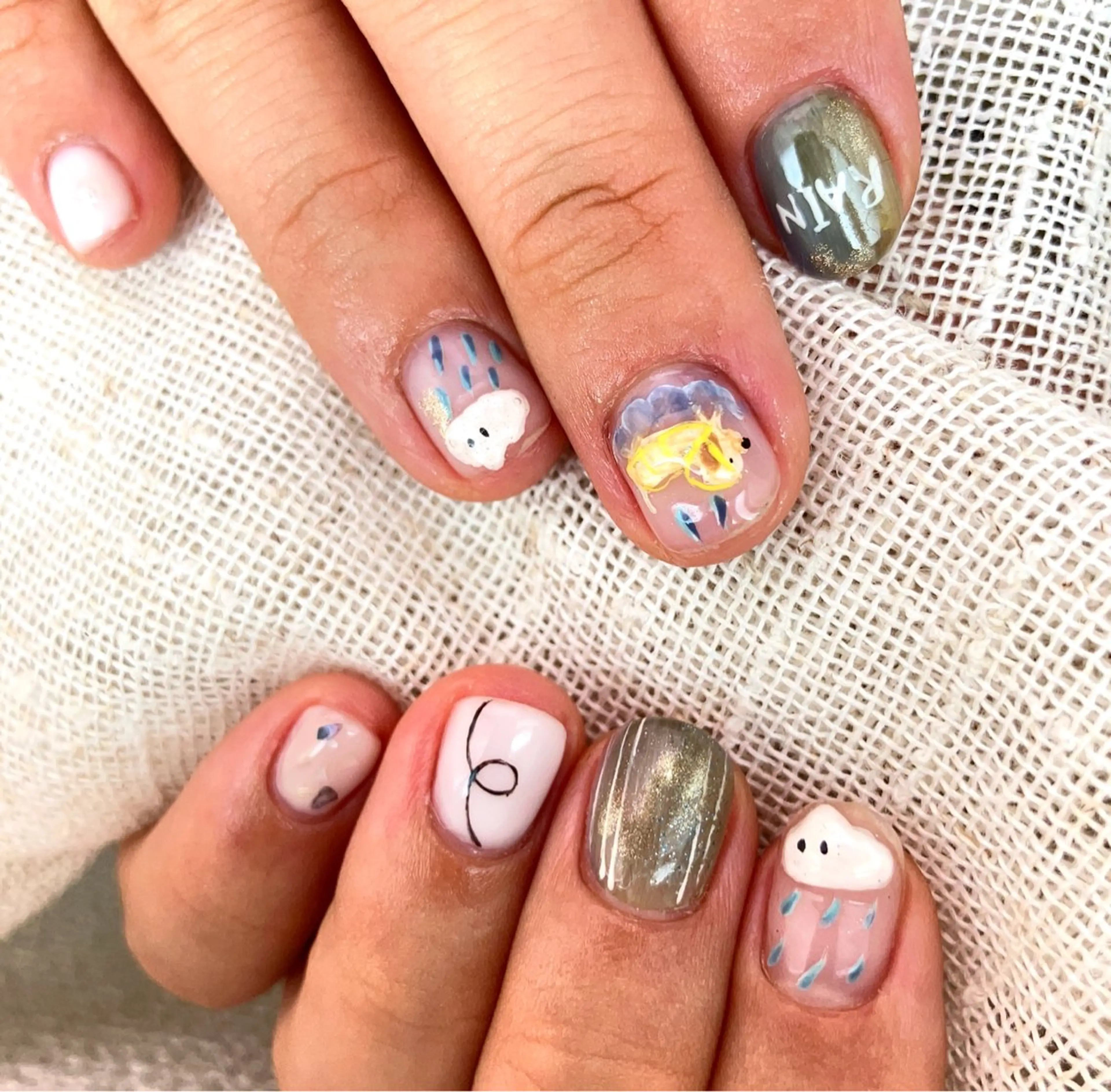 ネイル ハンドネイル RinRin　nail所属・孔 ジンシェンのネイルデザイン