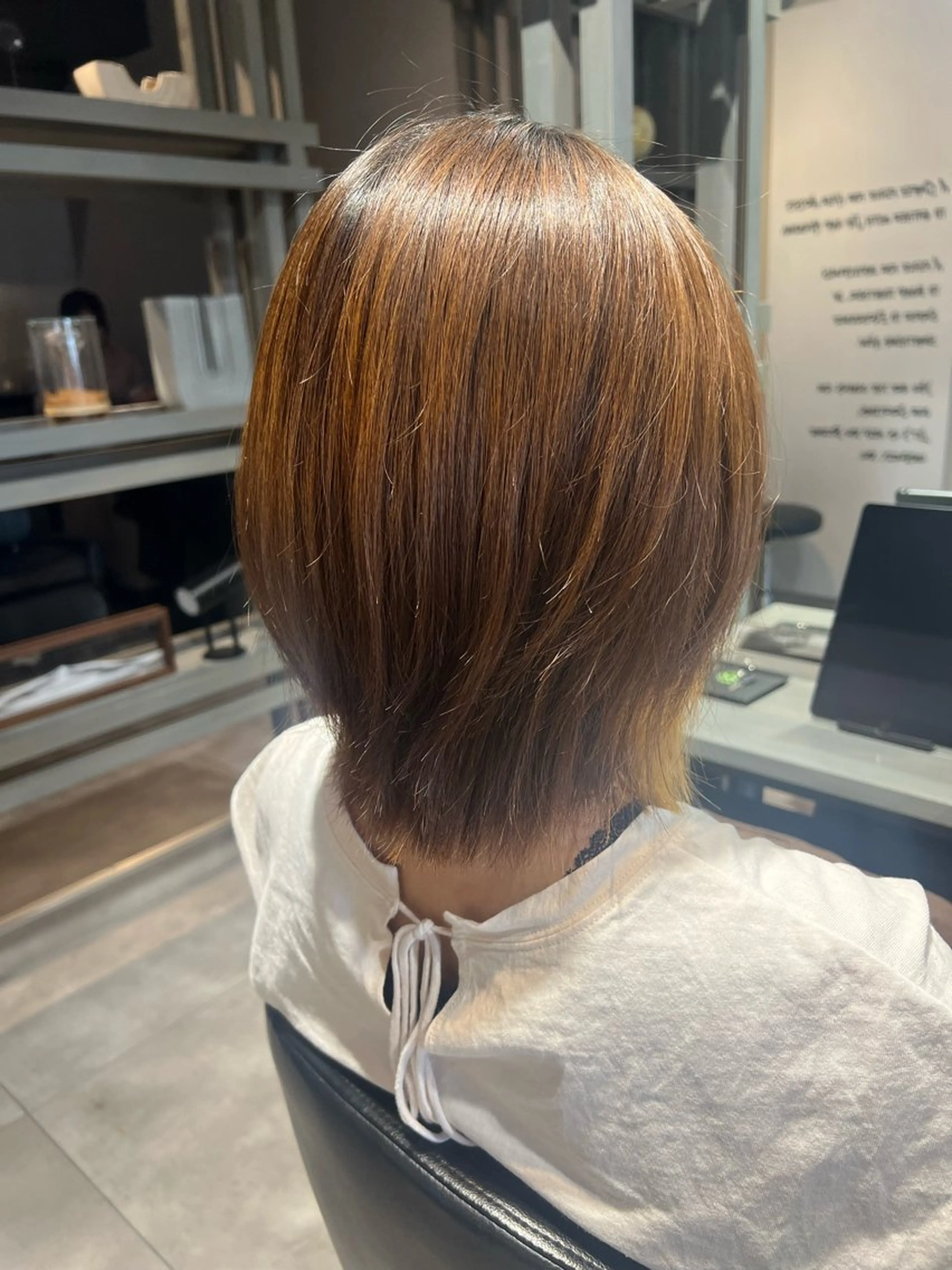 ショート くびれヘア 髪質改善 トリートメント ✨髪質改善矯正× ブリーチ✨YU-KIのヘアスタイル