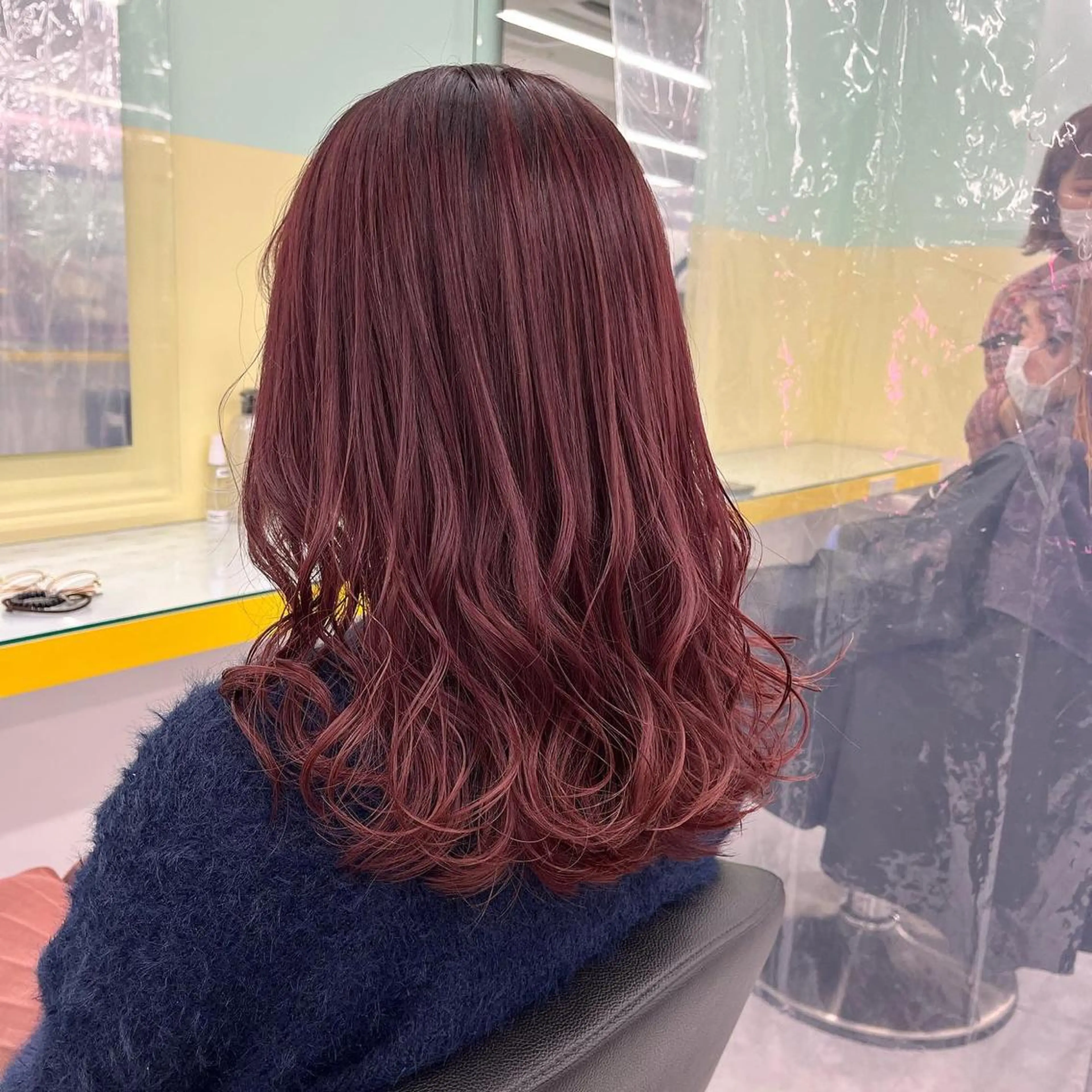 ロング ヘアカラー トリートメント ヘッドスパ ヘアセット I S所属・🌿透明感カラー‪ 縮毛矯正✨かずきのヘアスタイル