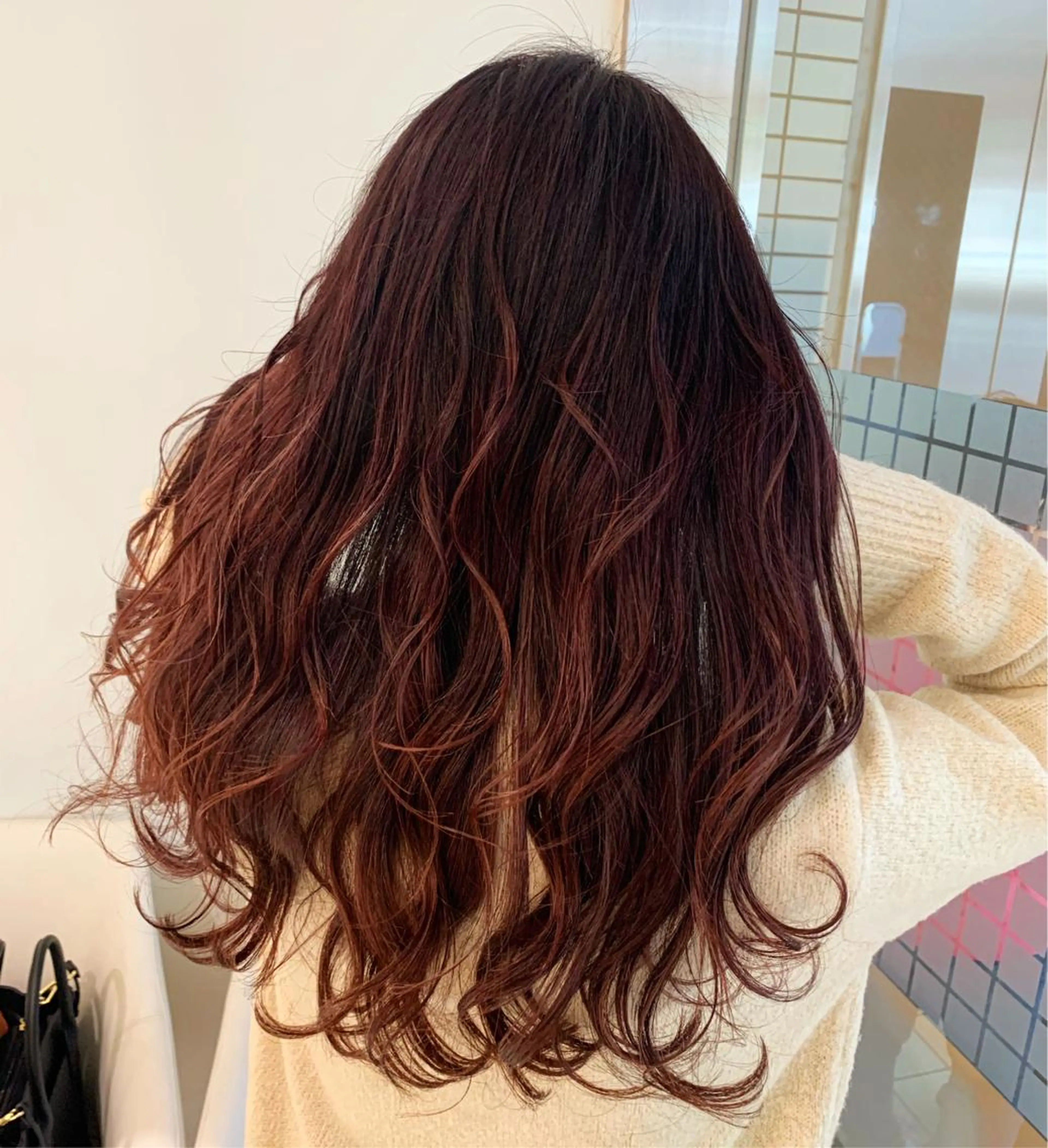 セミロング カラー イルミナカラー カット ヘアカラー N° jillva ♦️川端裕司♦️のヘアスタイル