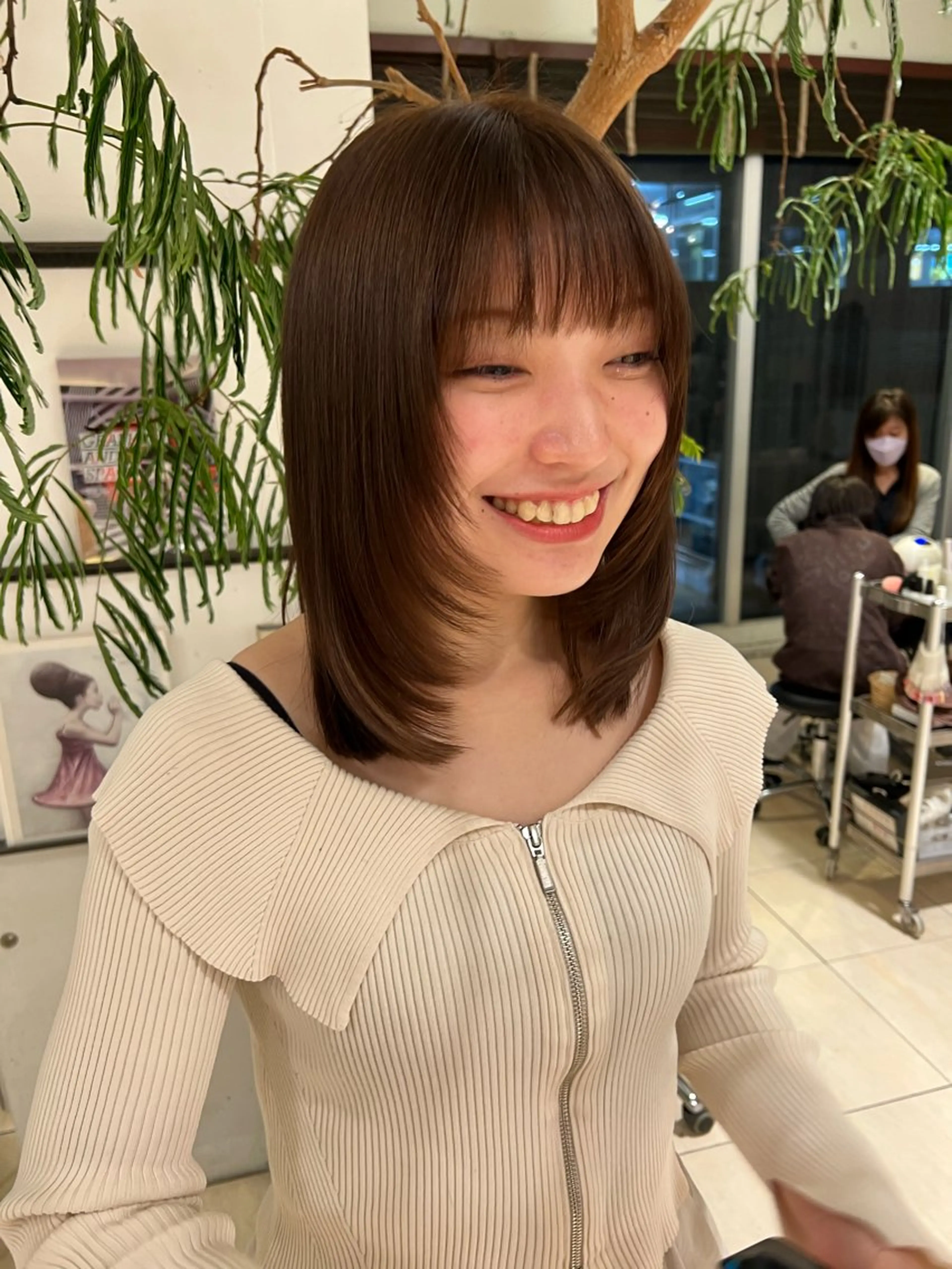 ミディアム Of hair 宮崎台店所属・Ofhair 柴田咲喜のエステ・リラクイメージ