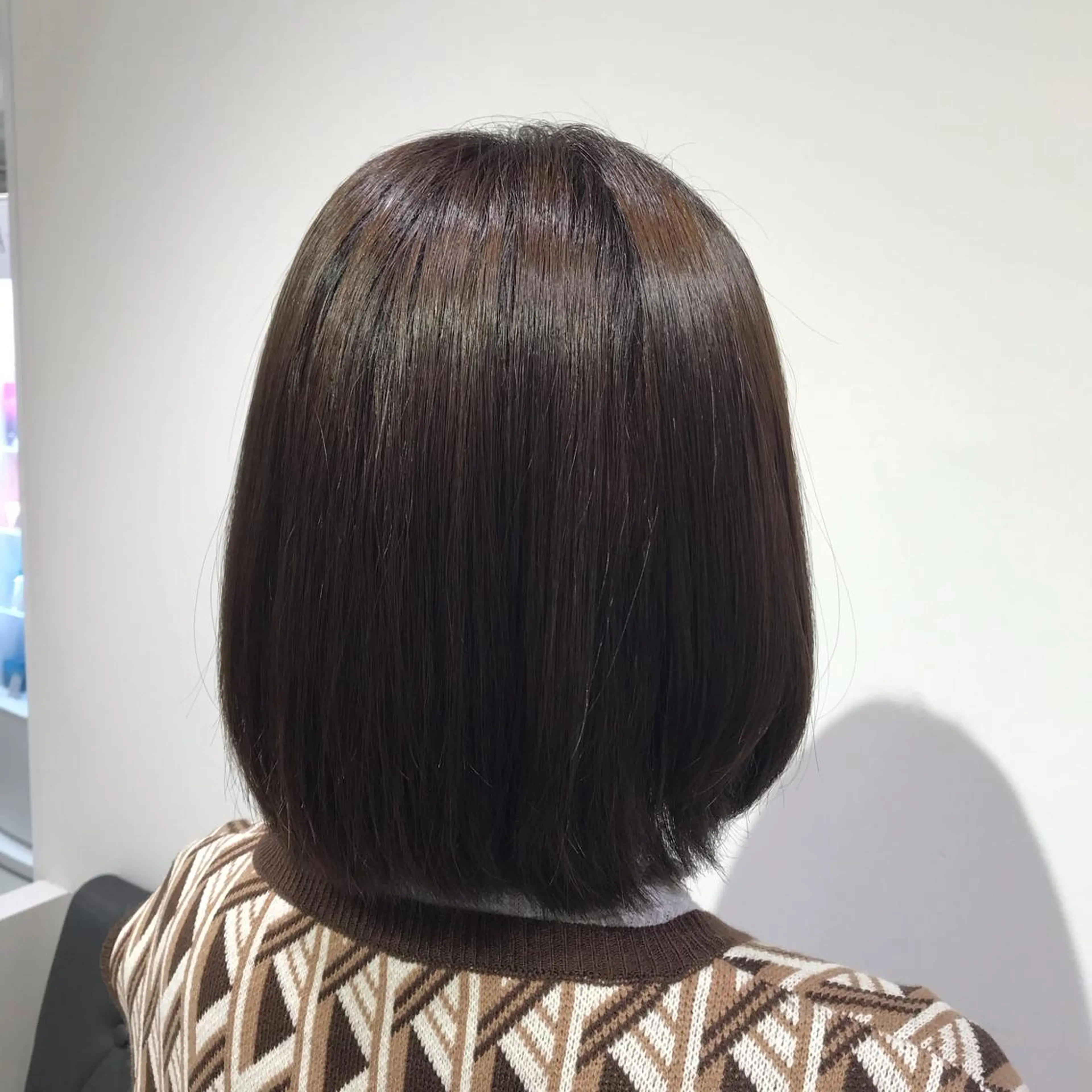 ミディアム カラー グレージュ オリーブグレージュ オリーブグレー カット ヘアカラー トリートメント 暖色カラー🌹 中山由梨のヘアスタイル