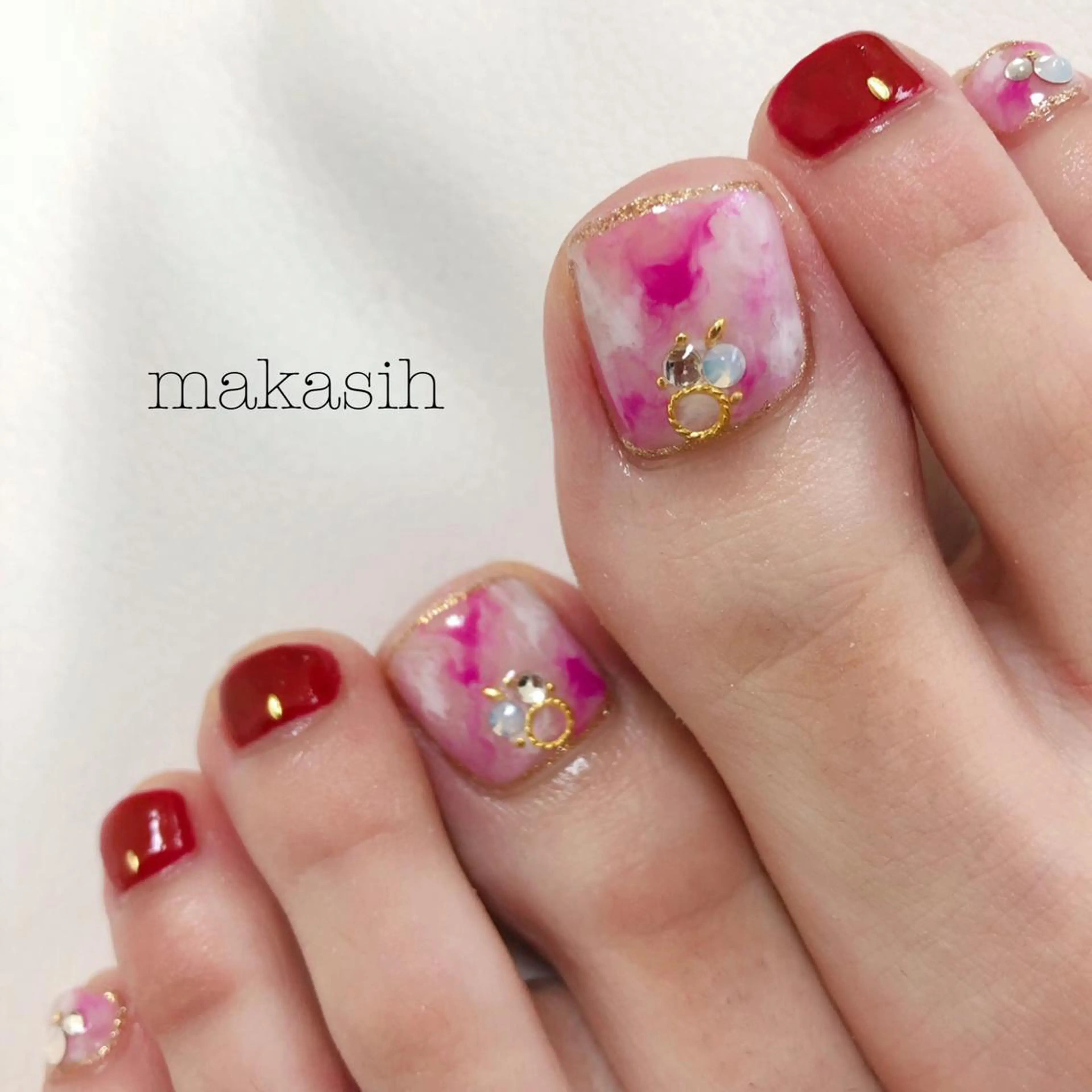 ネイル 山崎 美菜子のネイルデザイン
