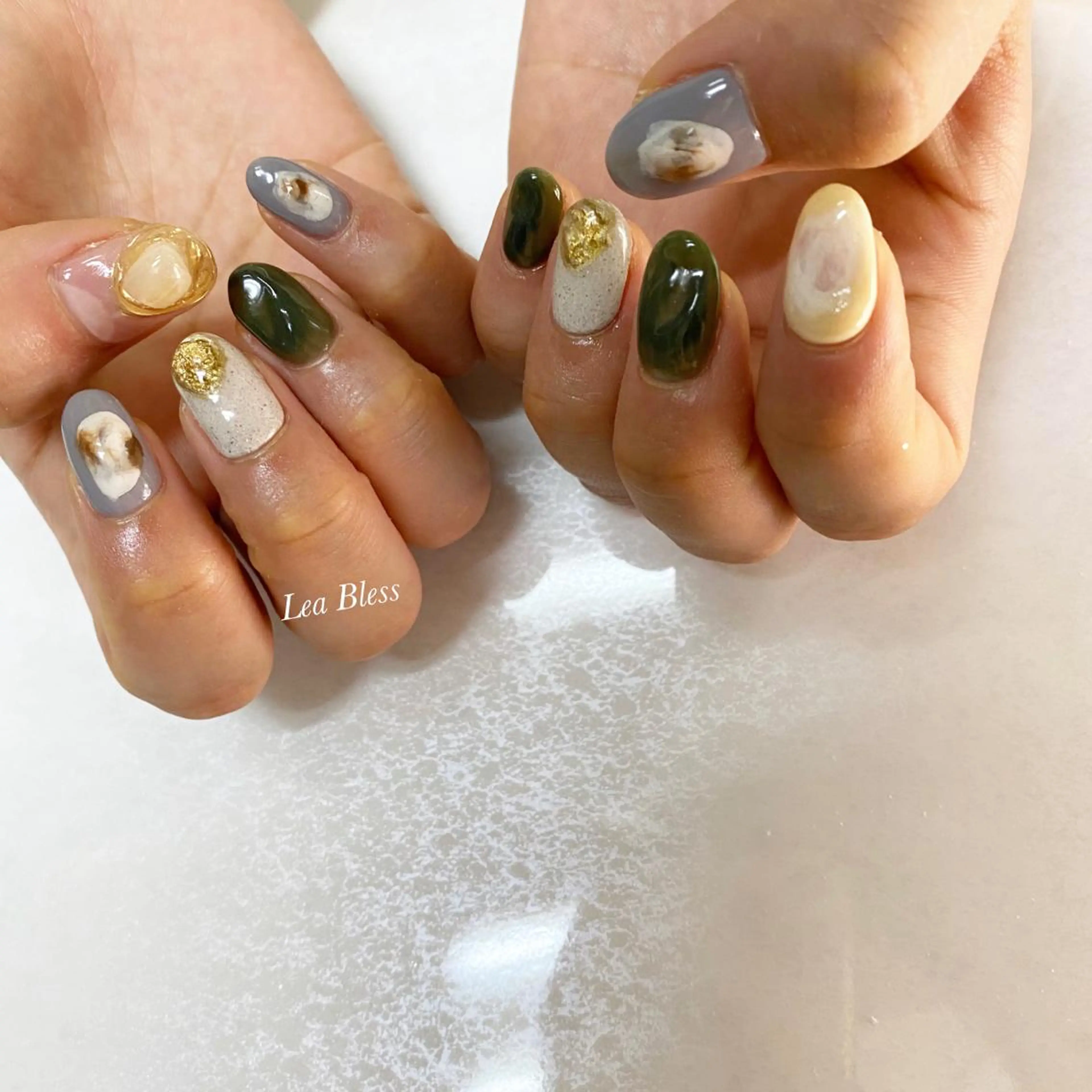 ネイル Lea Bless 河原町のネイルデザイン