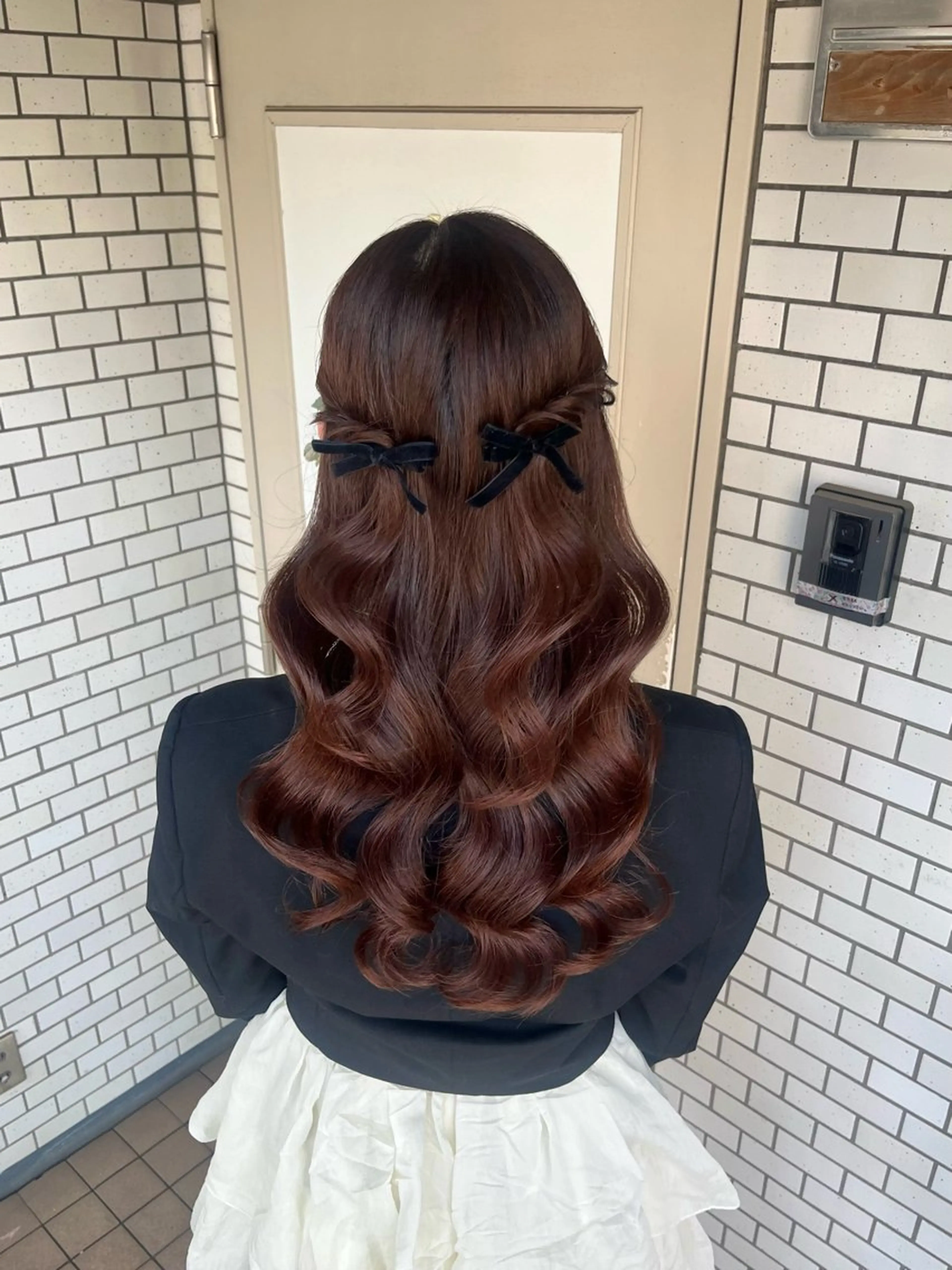 ヘアアレンジ 結婚式・ブライダル 髪飾り ヘアセット 参列 ✽ 推し活ヘア 💕ゆり🐈🐾のヘアスタイル