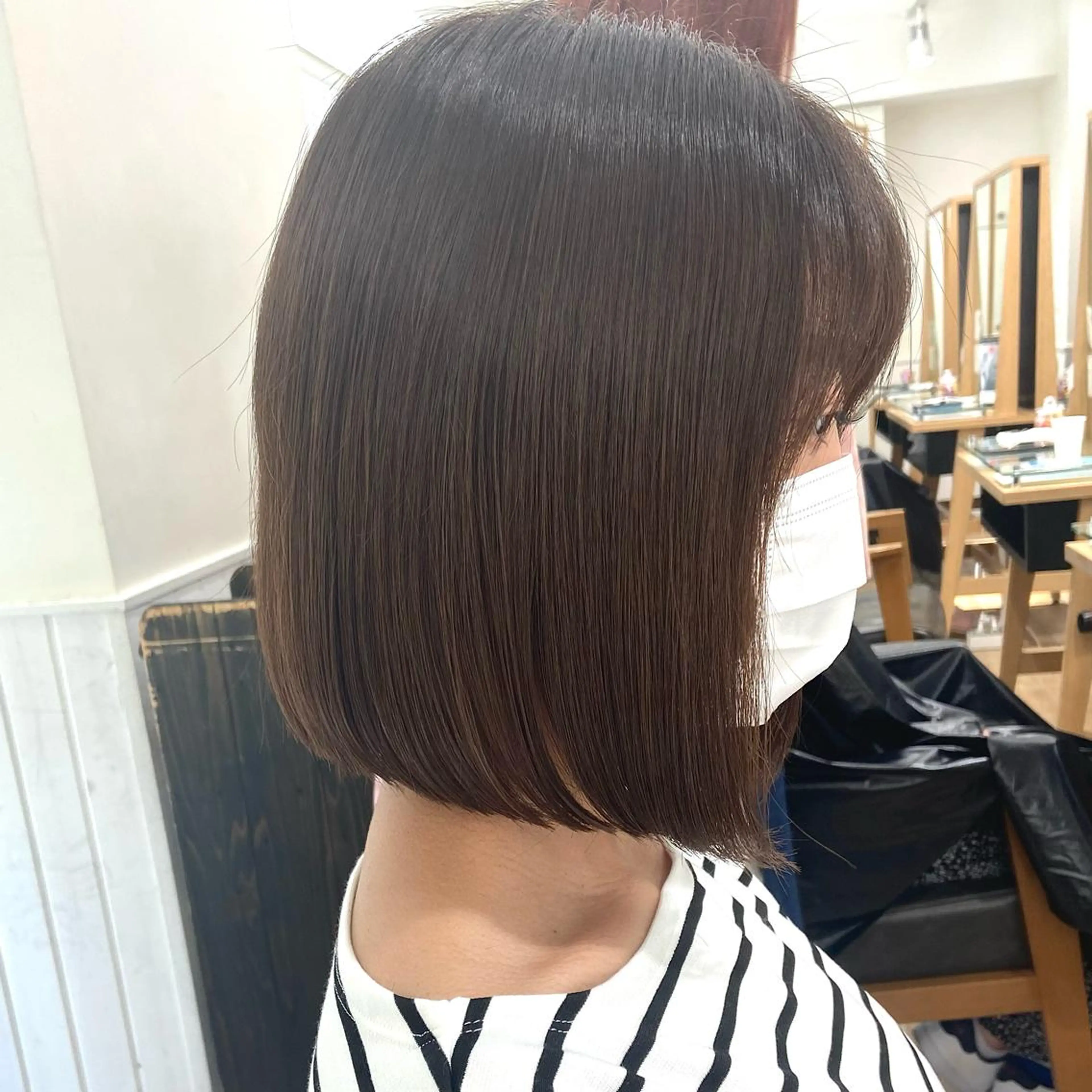 ショート カラー パーマ ヘアアレンジ メンズ キッズ ネイル マツエク・マツパ カット ヘアカラー トリートメント 横浜Bob美容師🤎 ERINAのヘアスタイル