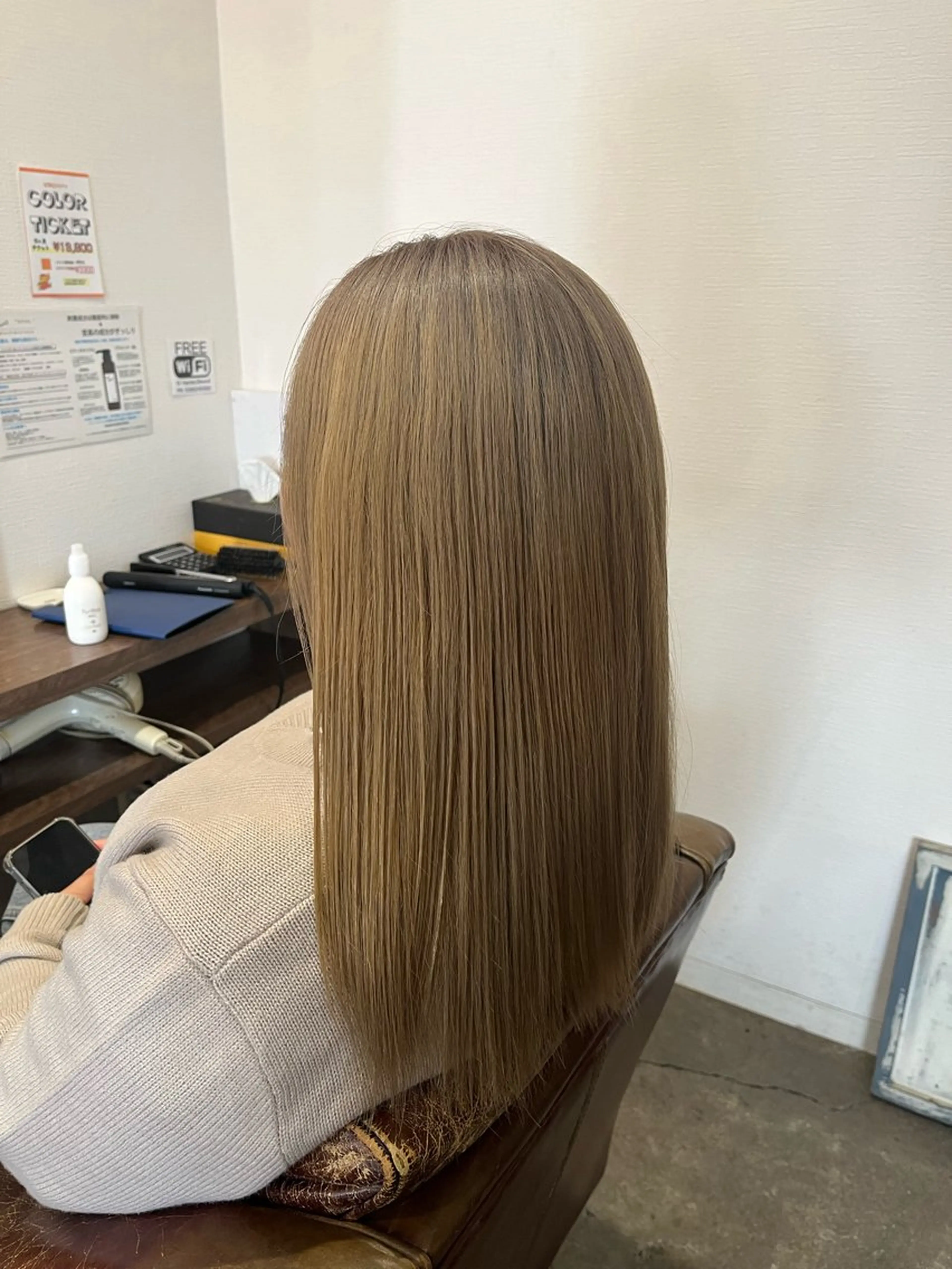 ロング 🫧ベージュカラー× レイヤー🫧HARUのヘアスタイル