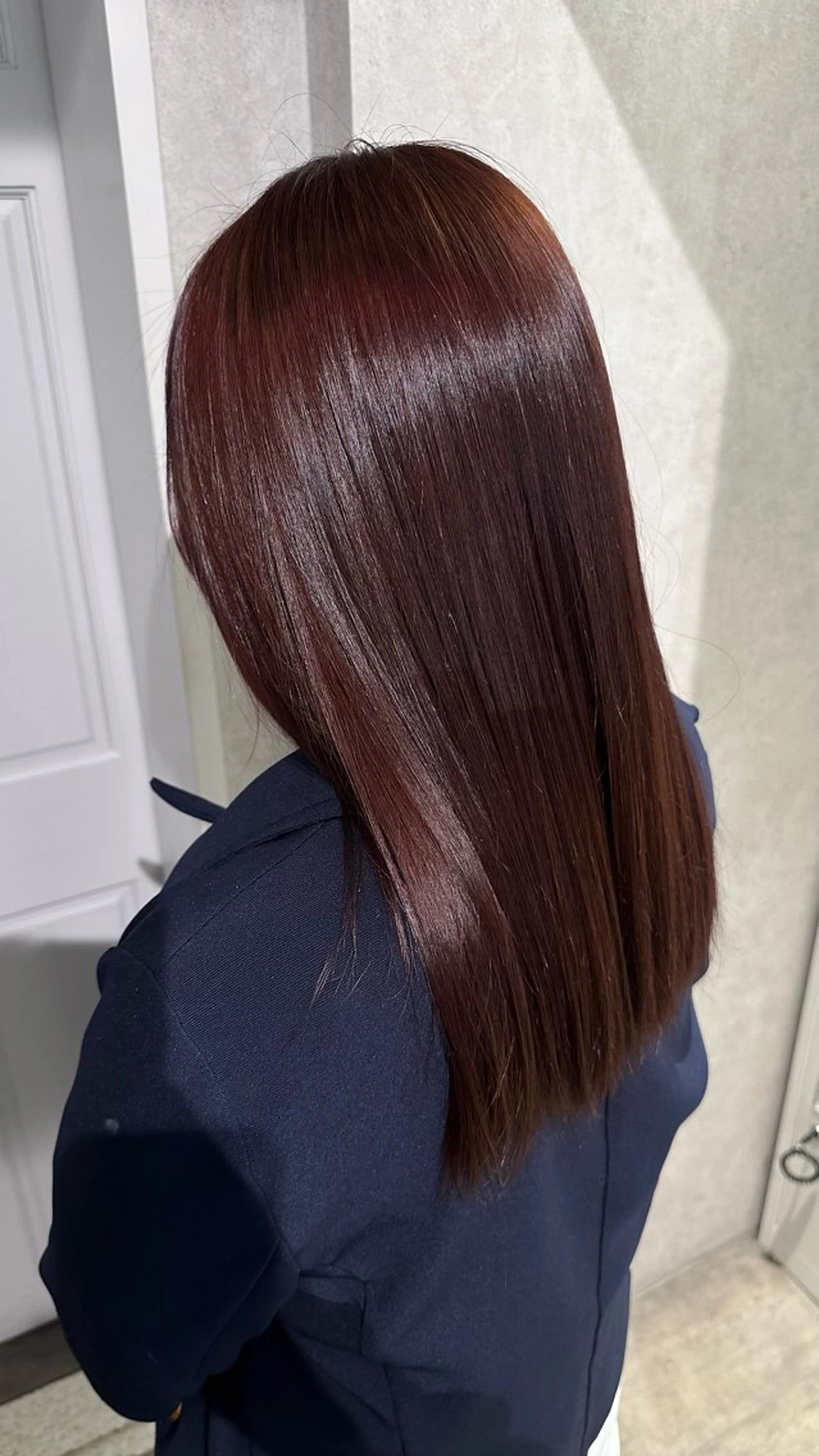 ミディアム カラー 切りっぱなしボブ ブリーチ ダブルカラー イヤリングカラー ハイライトカラー ヘアカラー HARUKI🏔️/ メンズ/透け感カラーのヘアスタイル