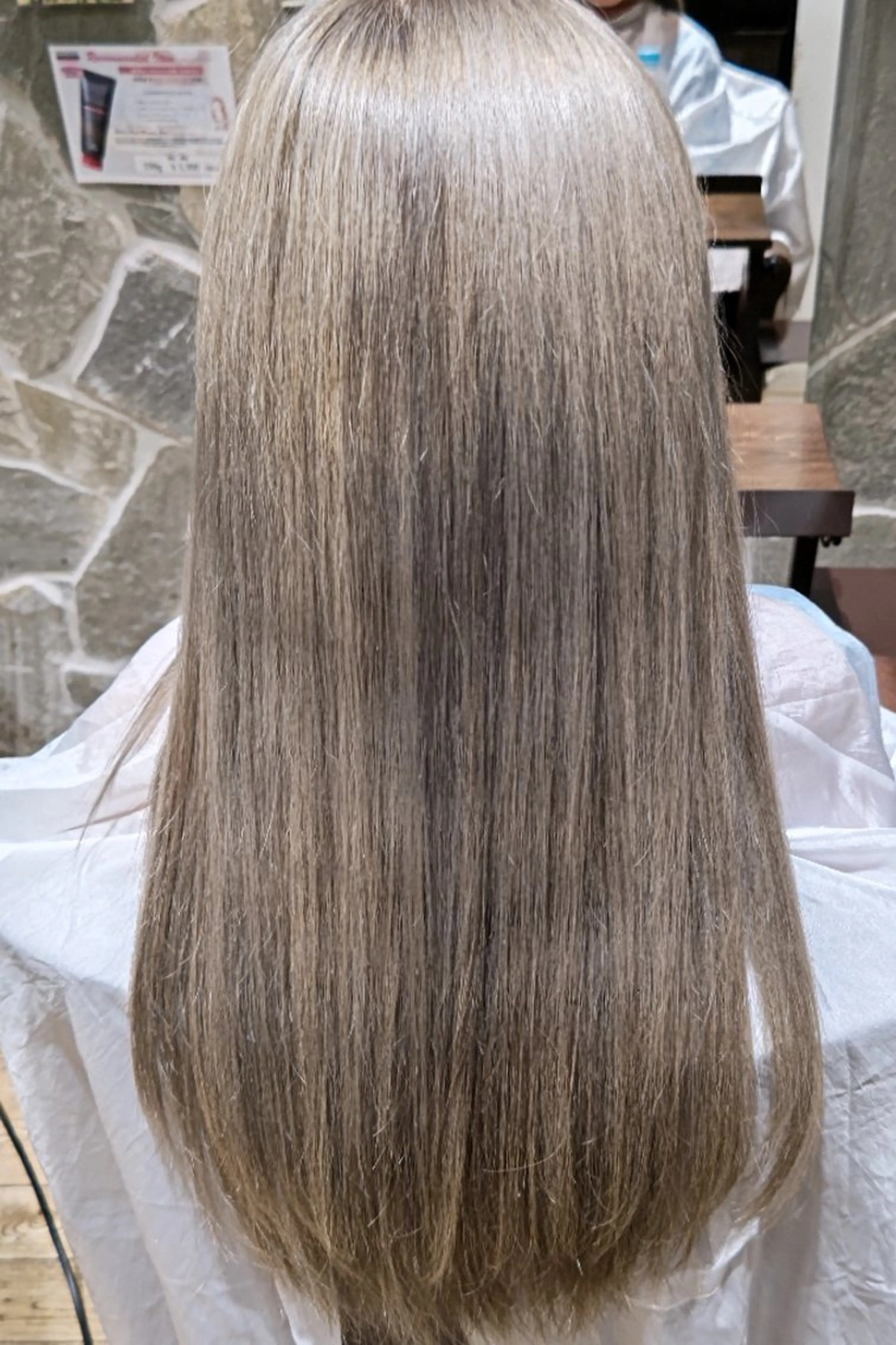 オーガニックカラー+プレトリートメントの写真