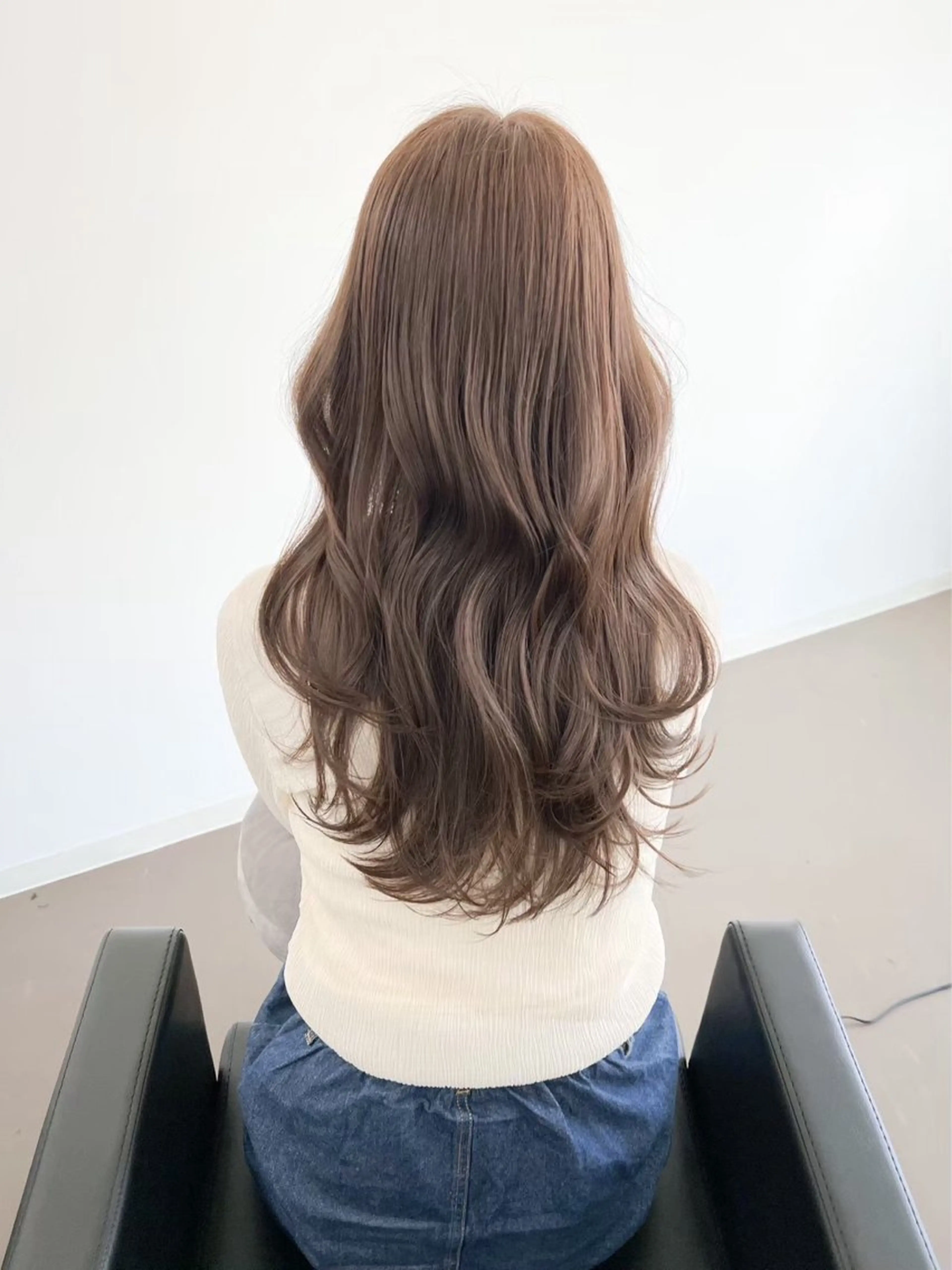 ロング カラー ベージュカラー ブラウンカラー 透明感カラー カット ヘアカラー みやび🫧髪質改善 🫧透明感カラー🫧のヘアスタイル