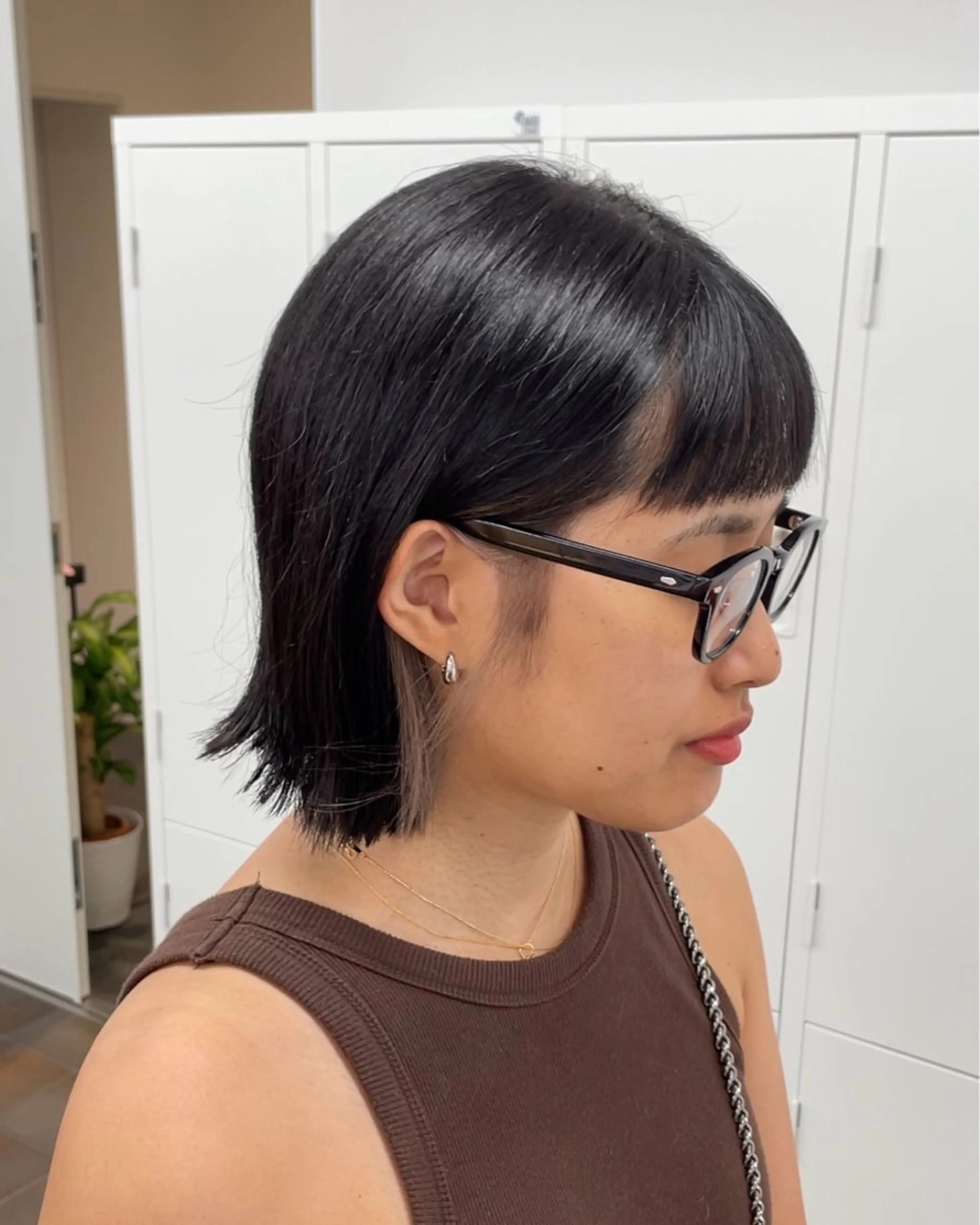 ショート カット トリートメント レイヤーパーマ/ ショートパーマ/横浜のヘアスタイル