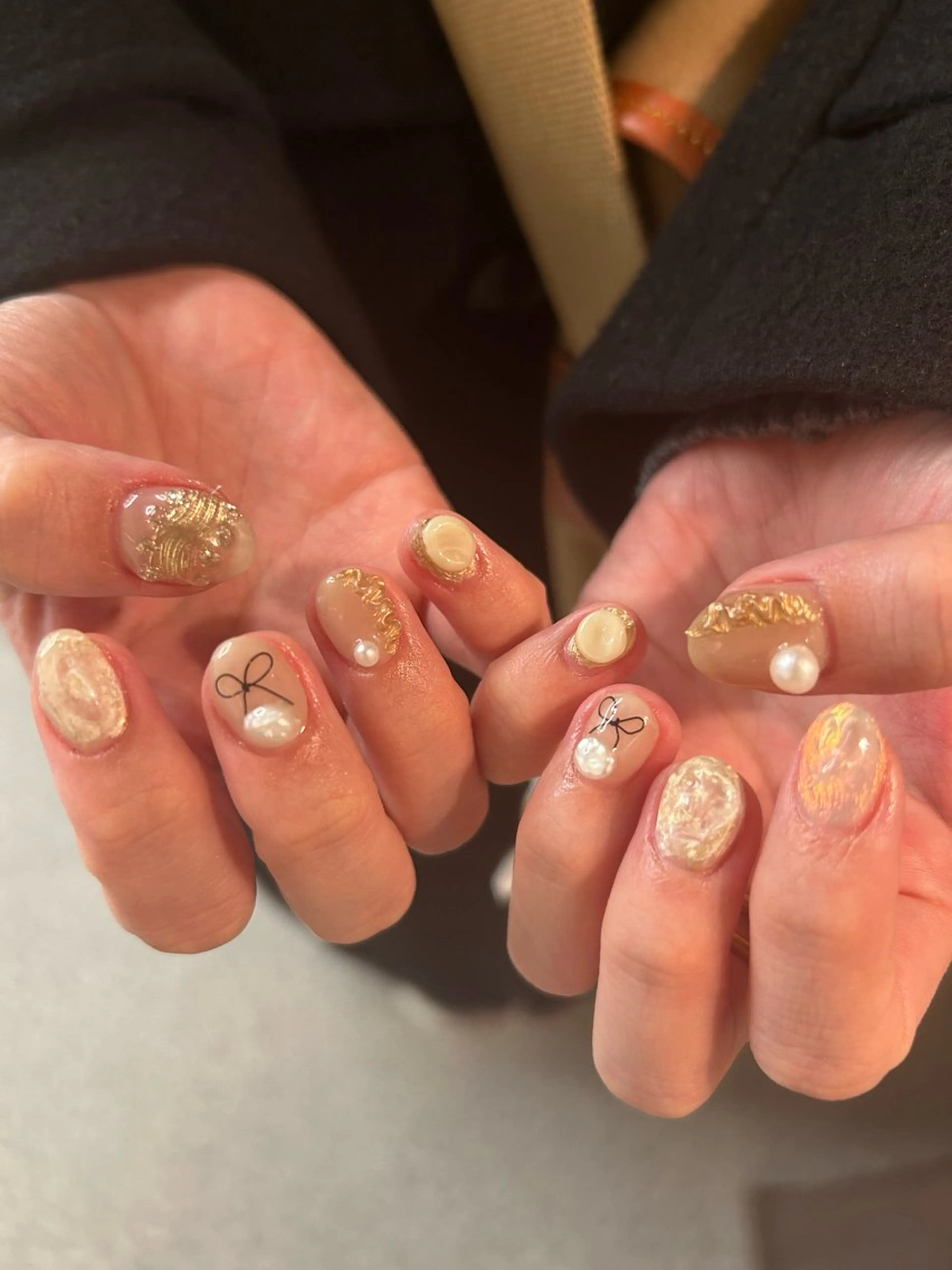 ネイル ハンドネイル era所属・かわた まいのネイルデザイン