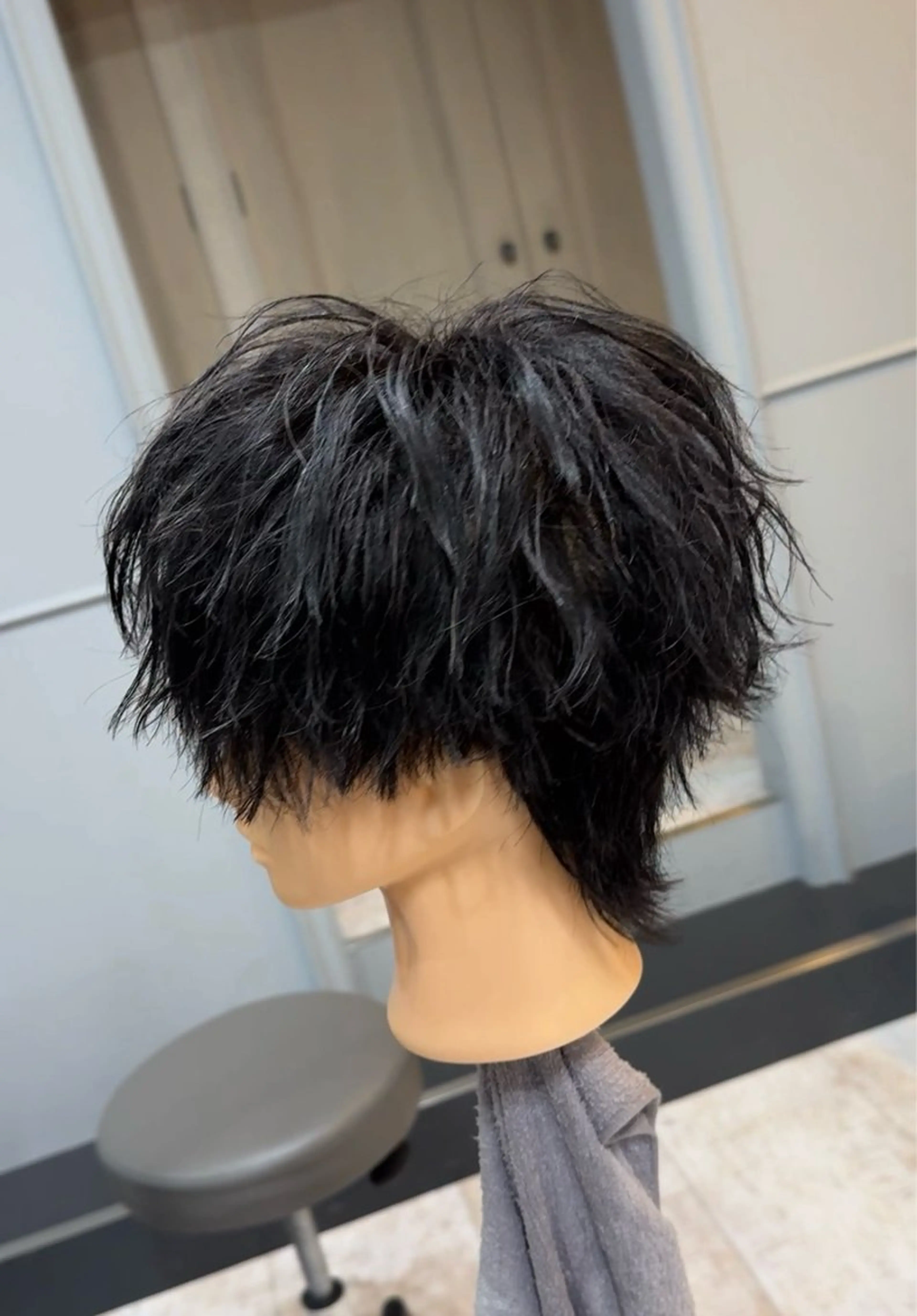 メンズ メンズウルフカット ウルフカット カット ABEY LEVRAI所属・Miyabi.💋 ABEYLEVRAIのヘアスタイル