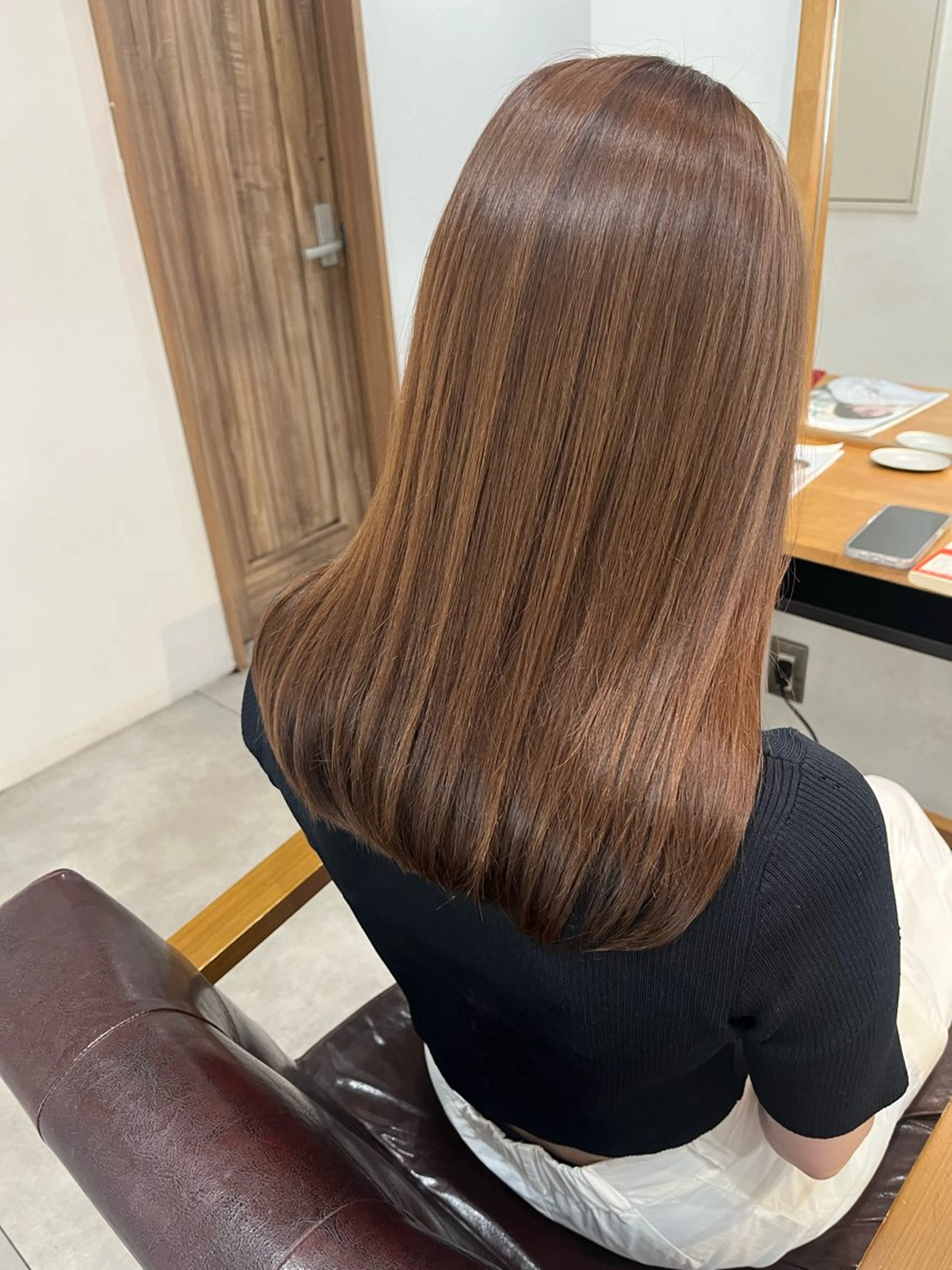 【色艶・潤いUP】髪質改善×透明感カラーの写真