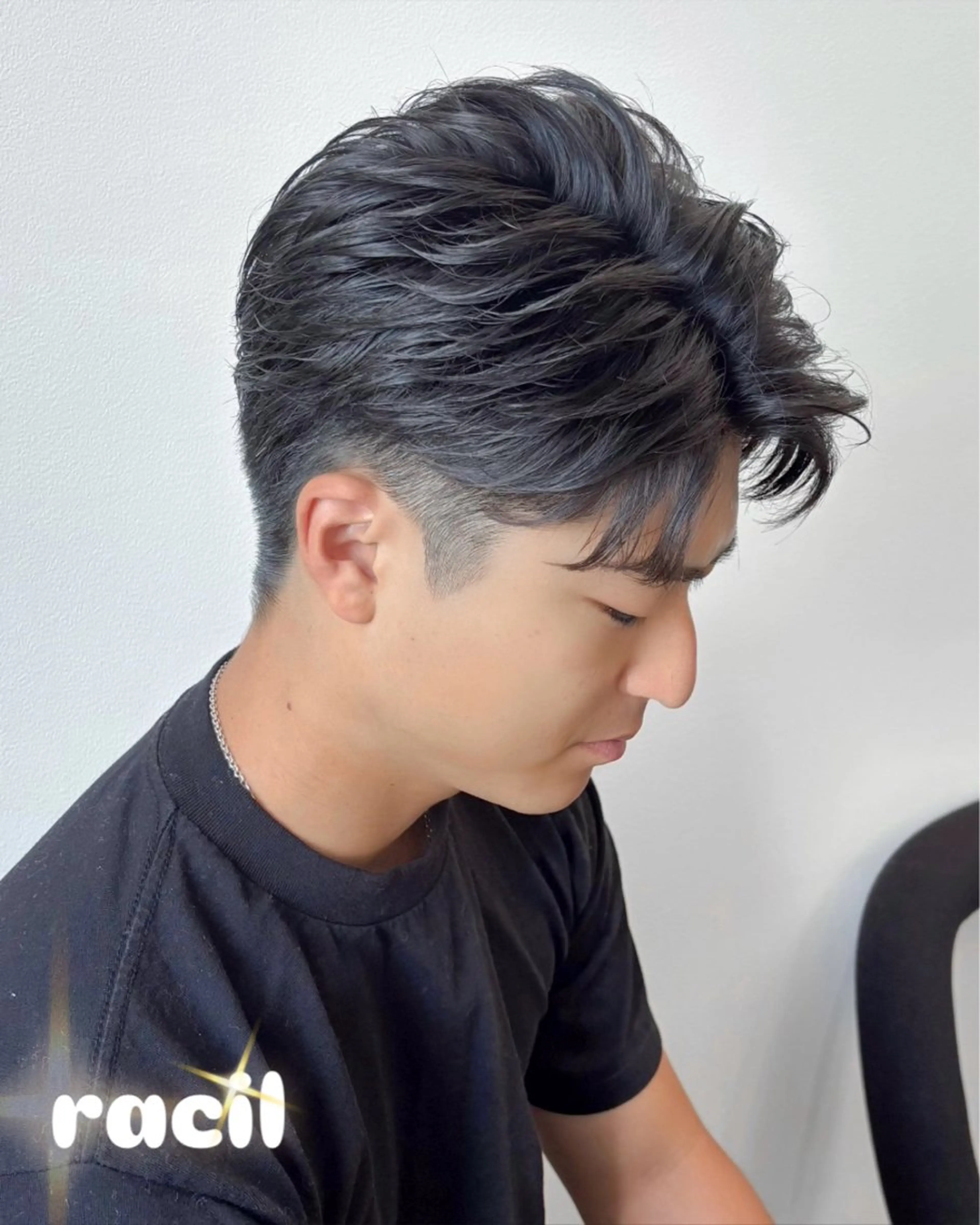 メンズ カット パーマ racil by rest plus【ラシル バイ レストプラス】所属・【メンズ特化！】 ryo9/10まで〜のヘアスタイル