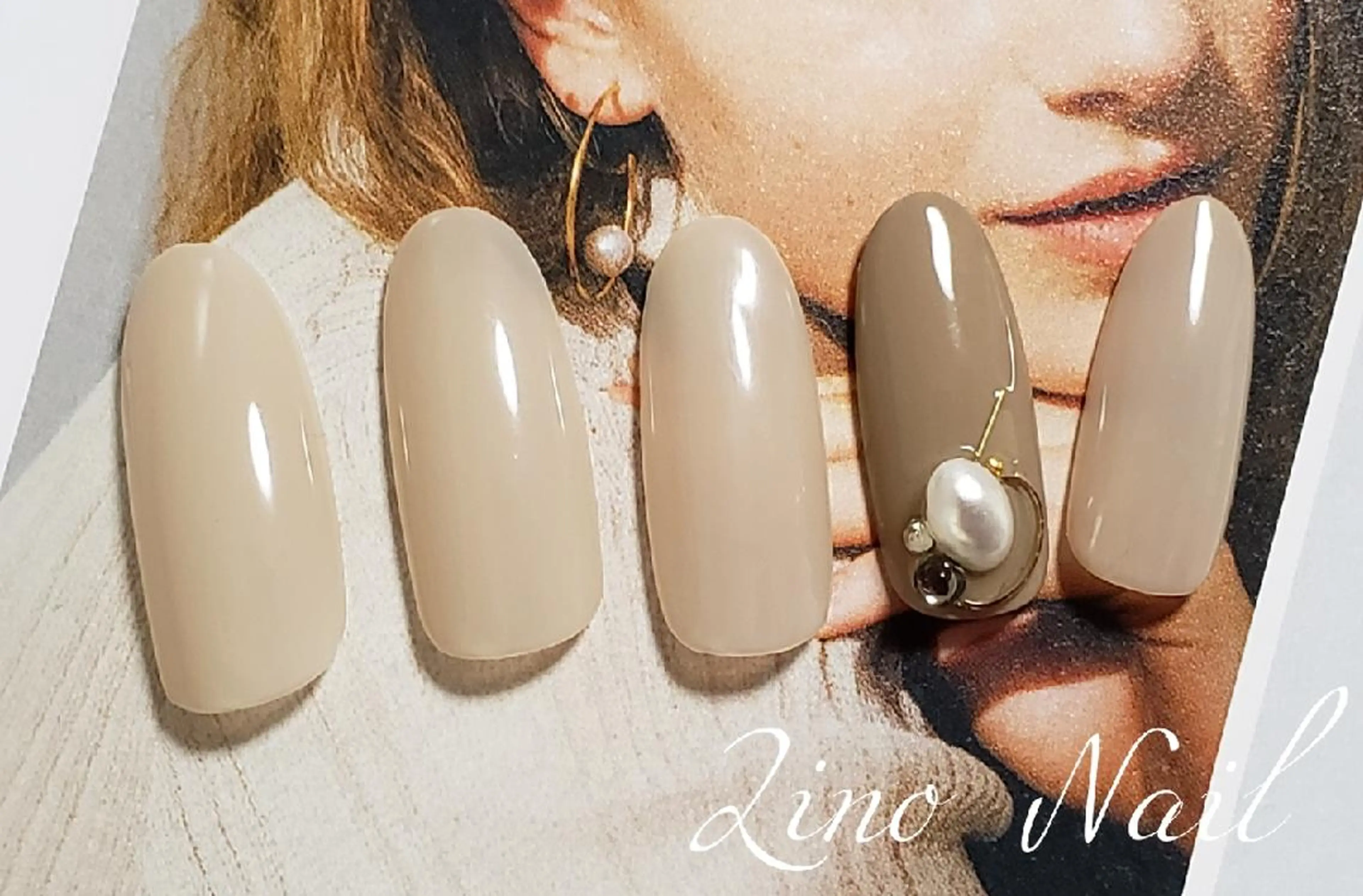 ネイル シンプルネイル Lino Nailのネイルデザイン