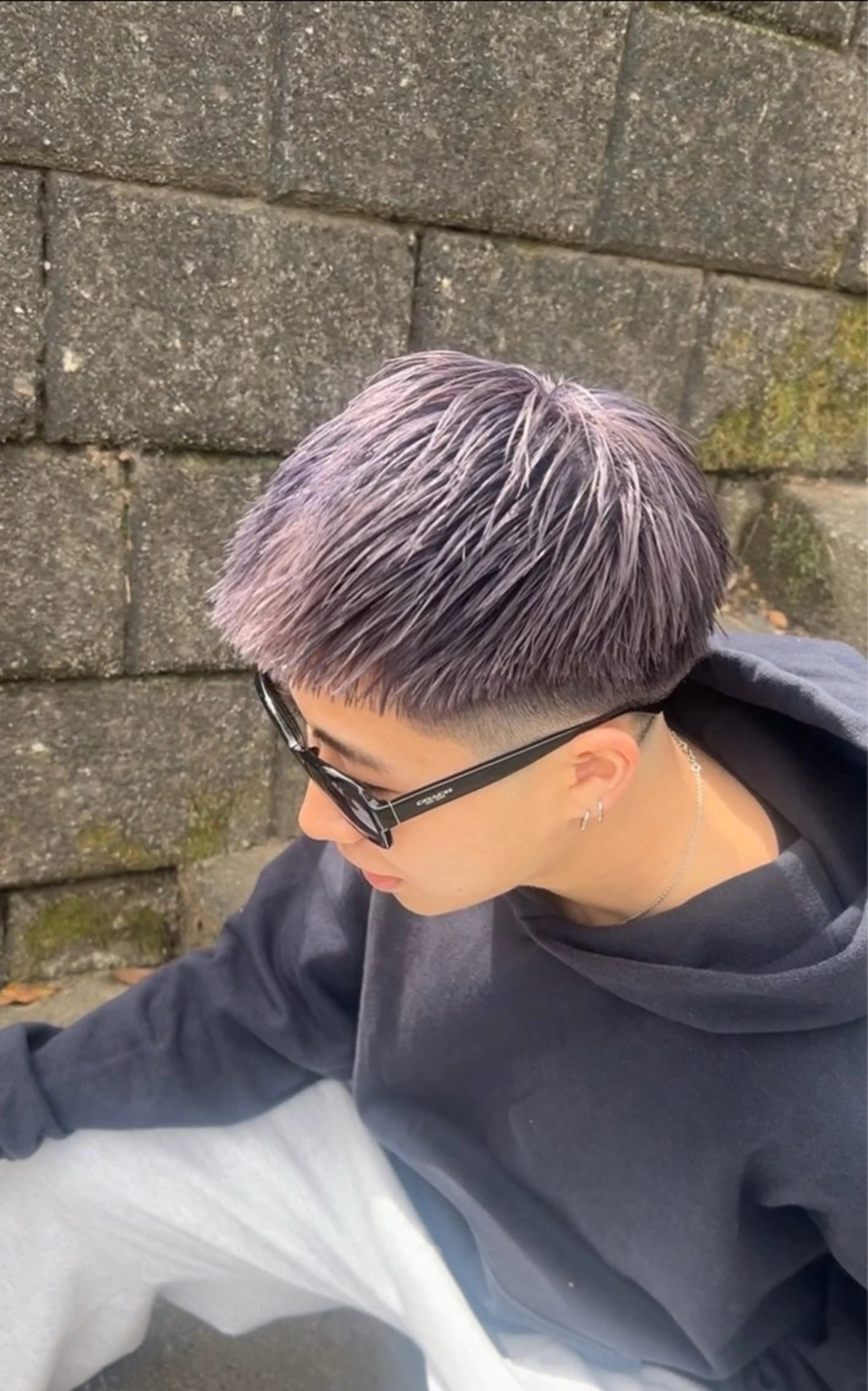 メンズ ヘアカラー トリートメント ⭐️メンズカラー/艶 カラー/そへるのヘアスタイル
