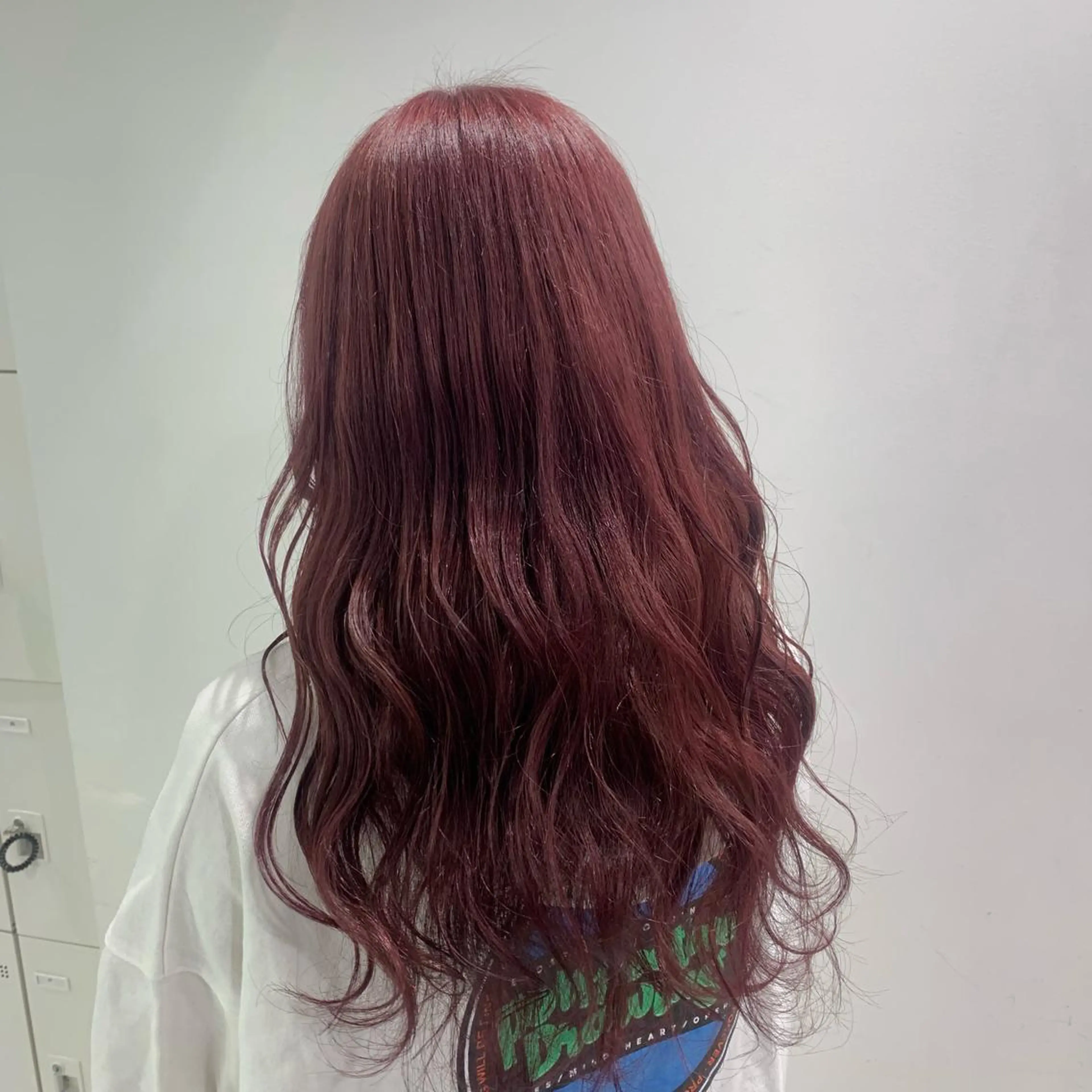 ロング カラー パーマ ヘアアレンジ メンズ キッズ ネイル マツエク・マツパ カシス ラベンダーカラー 🦋haginoya miho🦋のマツエク・マツパデザイン