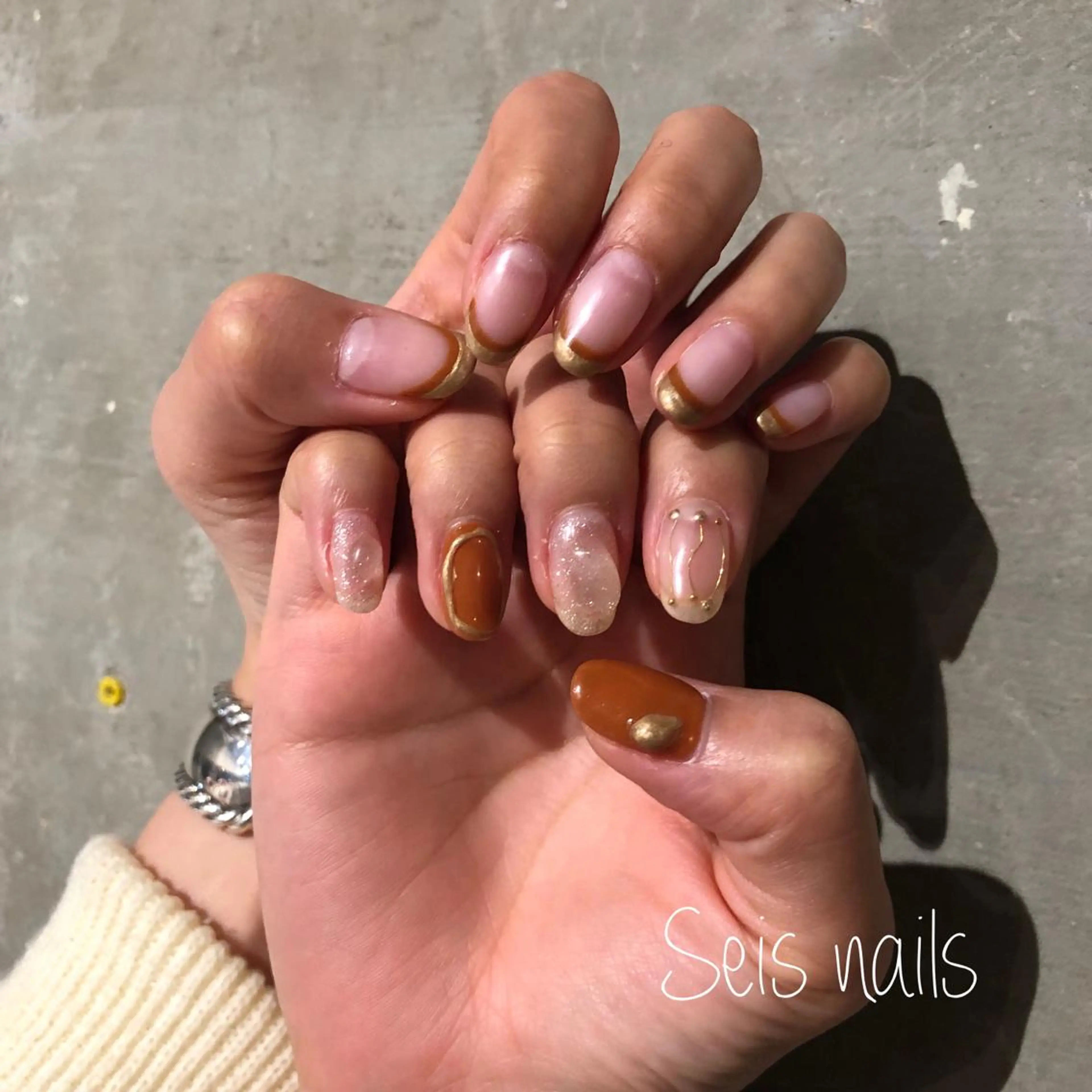 ネイル ハンドネイル Seis Shihoのネイルデザイン