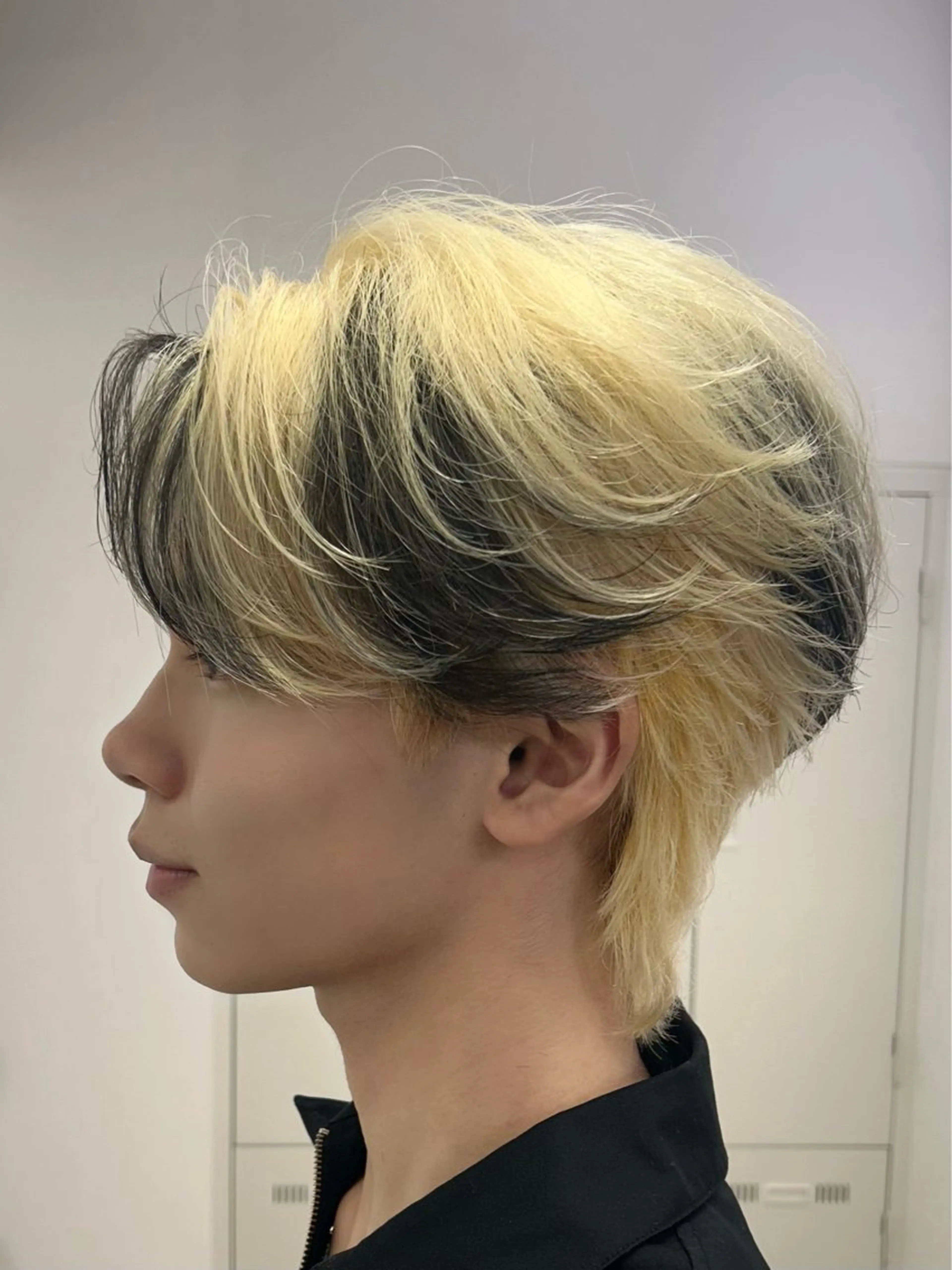 ミディアム カラー メンズ カット ヘアカラー ♠️メンズ特化／ 社 由樹♠️のヘアスタイル