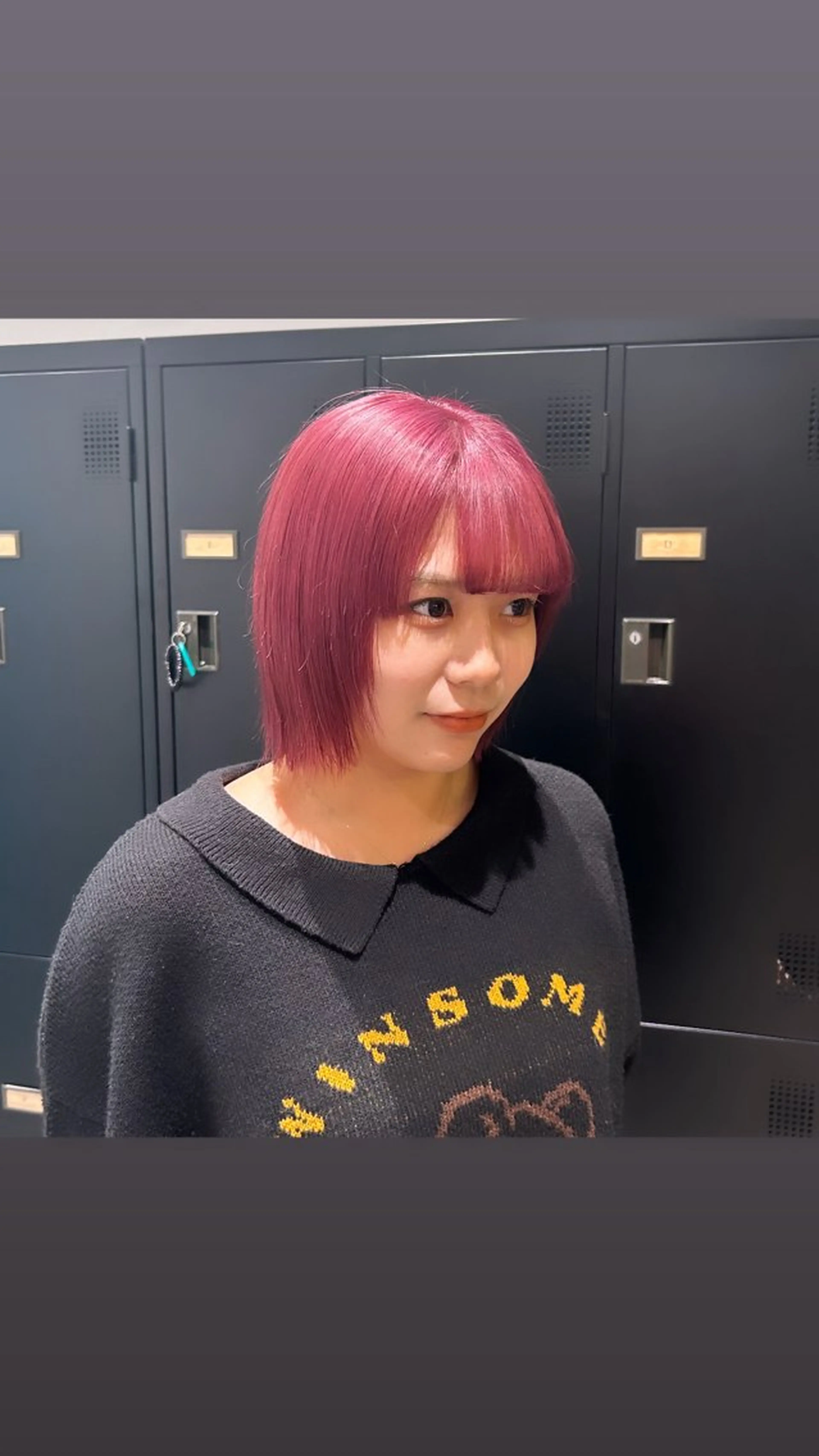 カラー ピンクカラー デザインカラー 🍀HAZUKiのヘアスタイル