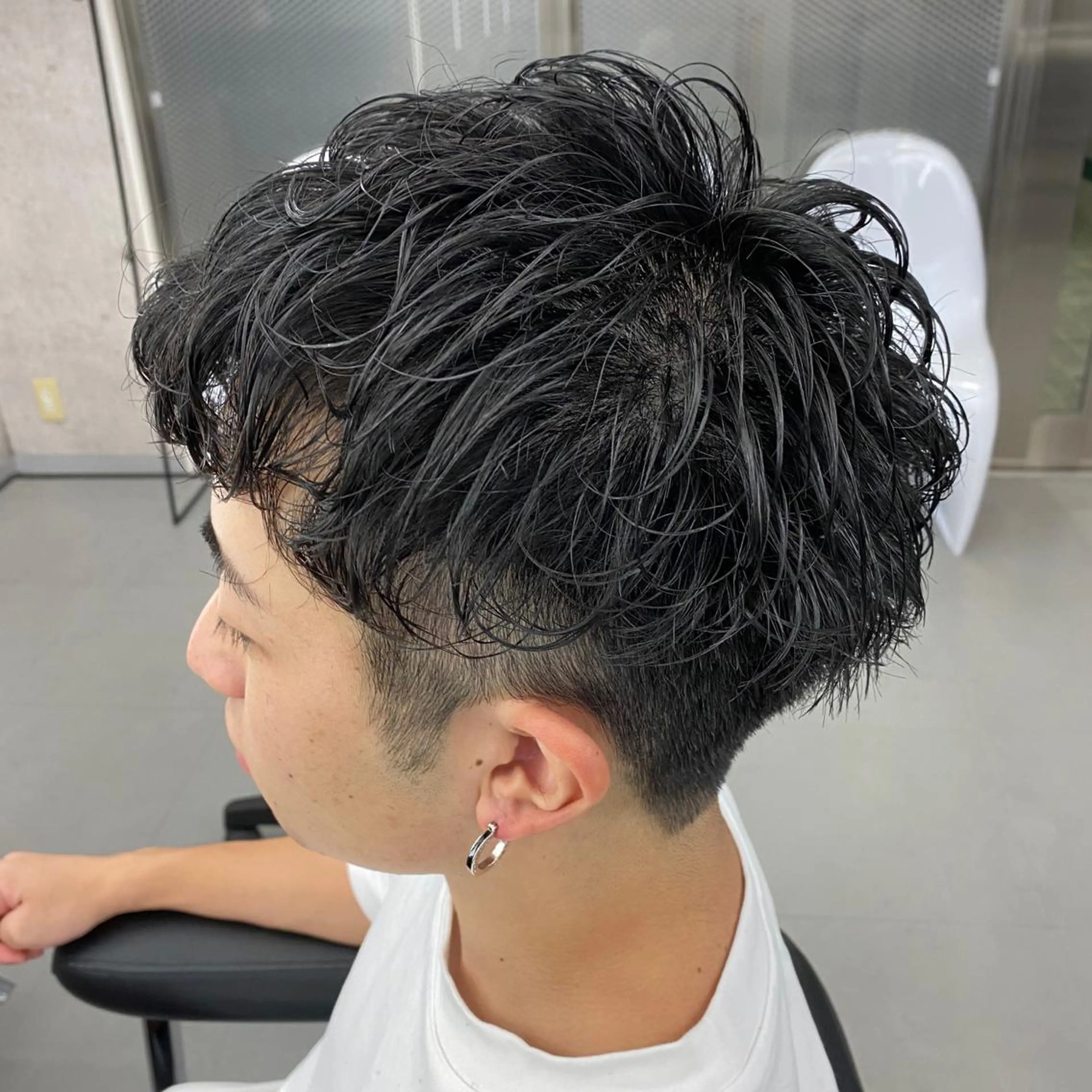 パーマ メンズ 🔥メンズ特化🔥 永瀬椋のヘアスタイル