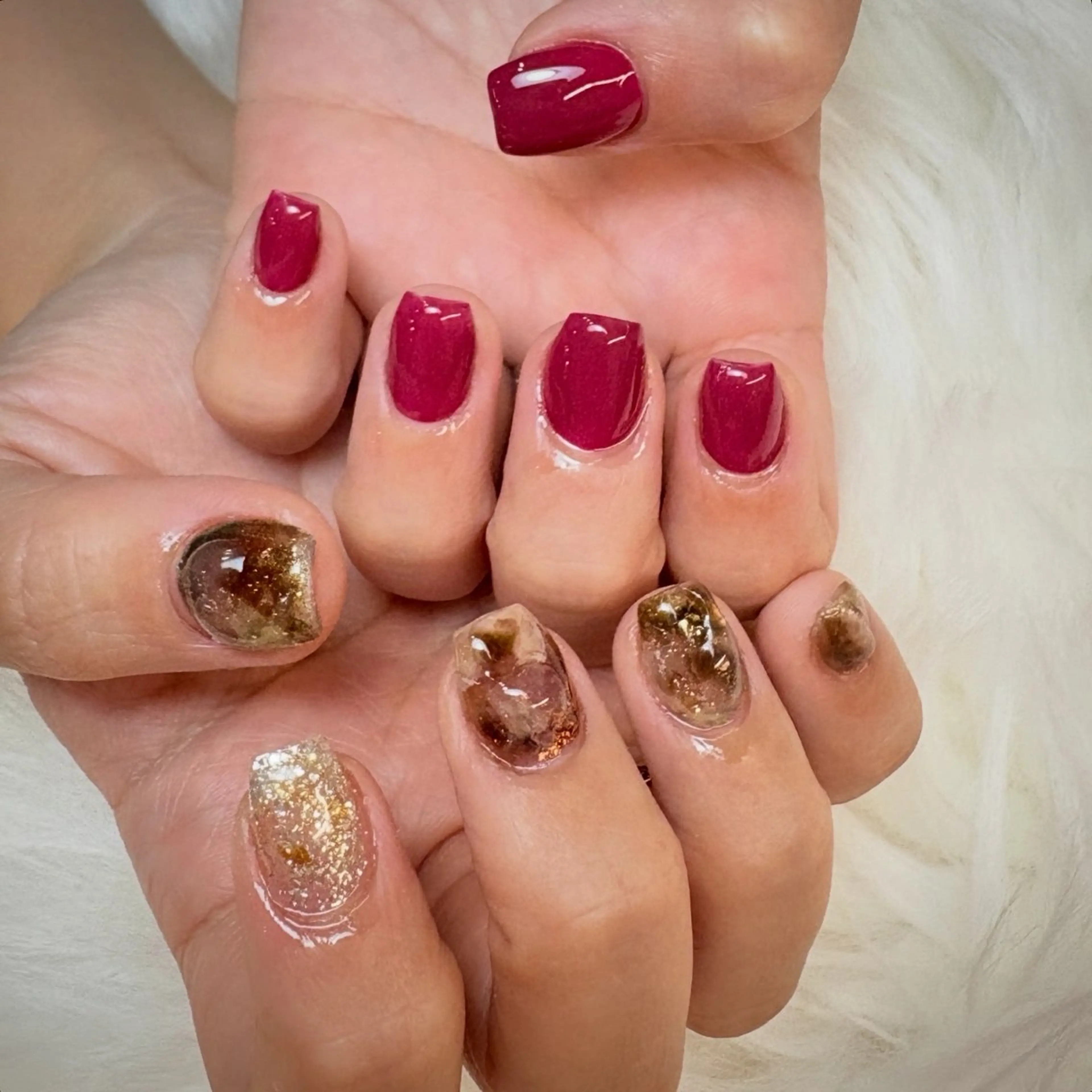 ネイル ニュアンスネイル ピンク ハンドネイル Nail ameria megu所属・ameria meguのネイルデザイン