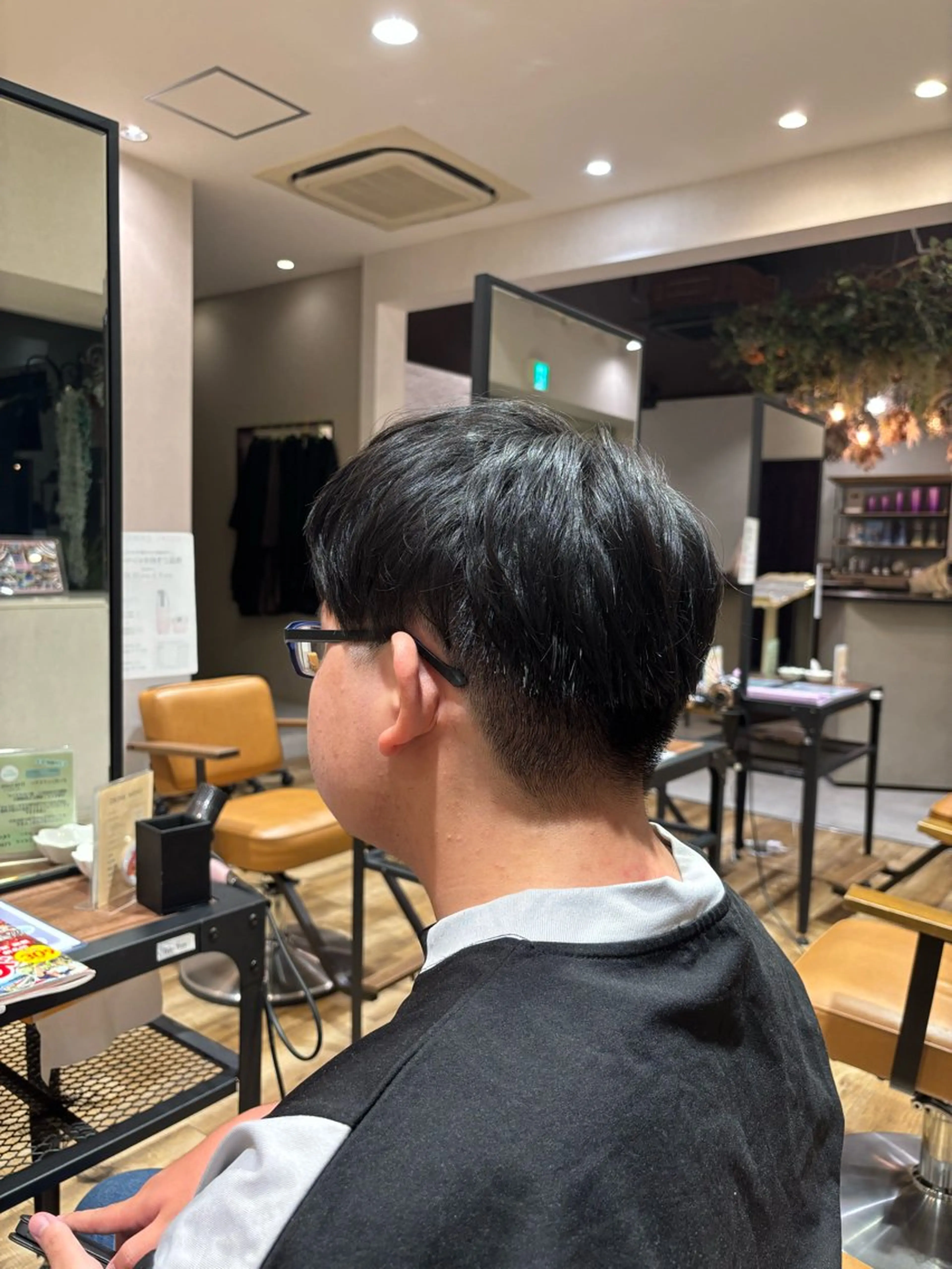 メンズ Rudder 牛嶋のヘアスタイル