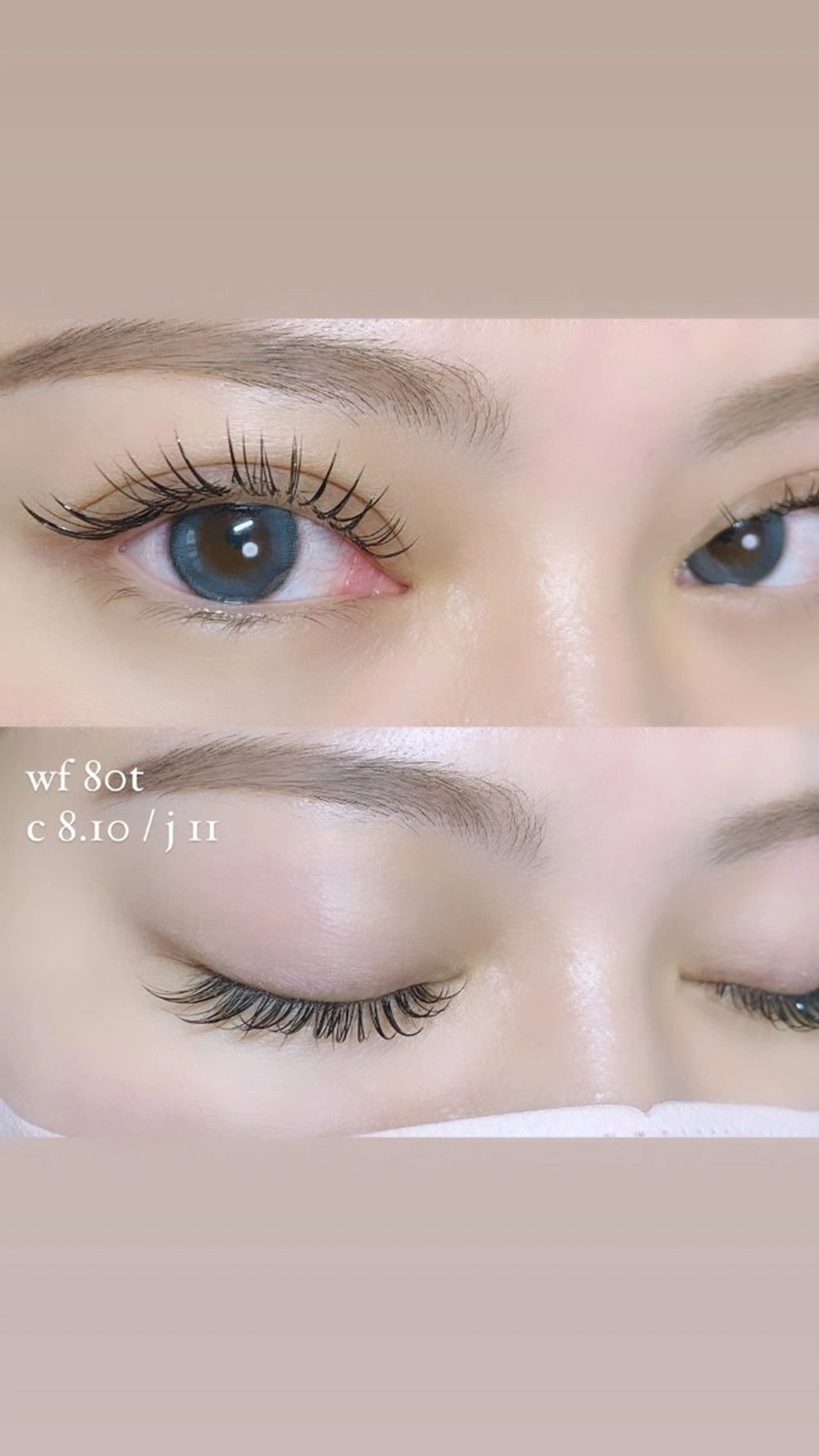マツエク・マツパ マツエク eyelash salon 華のマツエク・マツパデザイン
