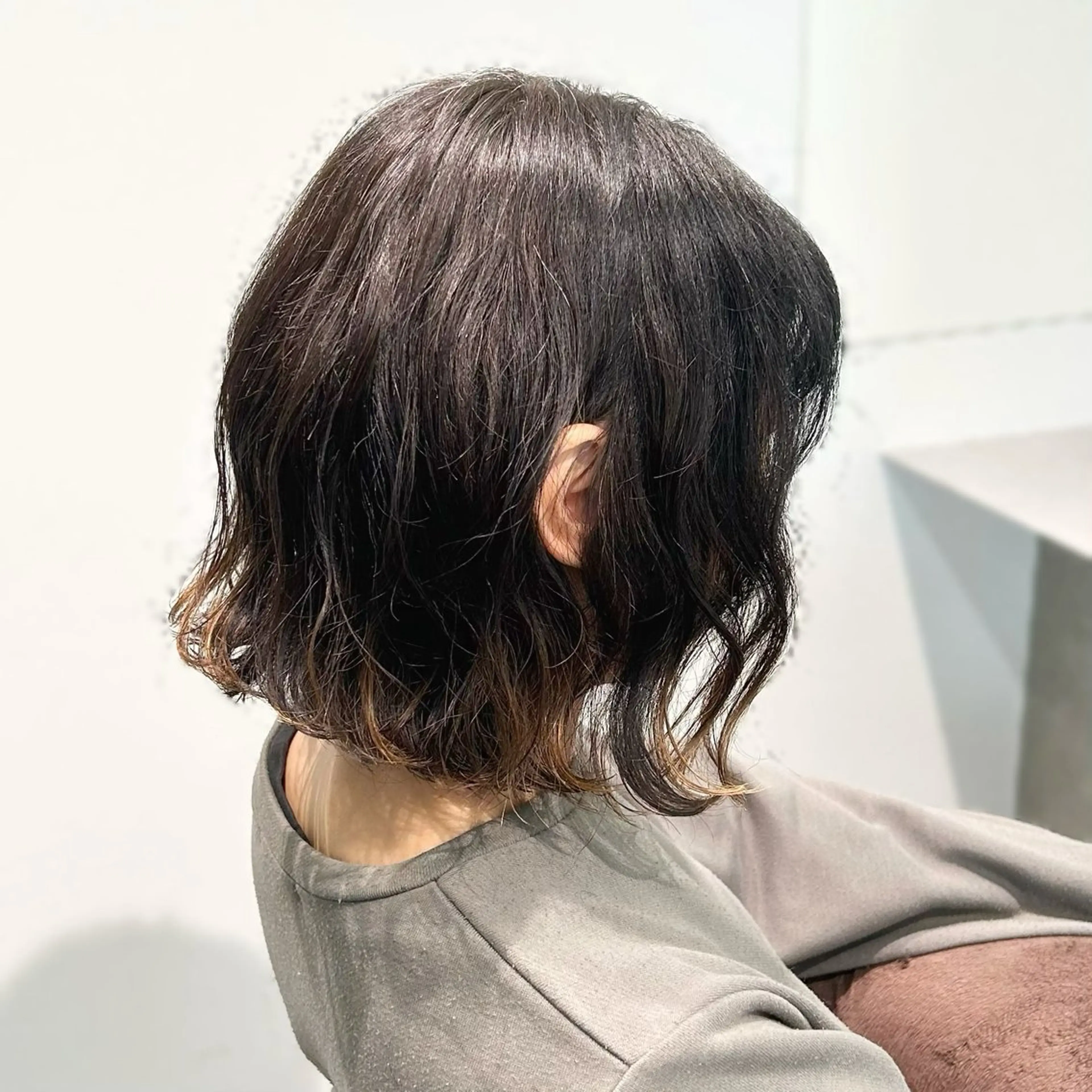 ミディアム パーマ カット パーマ hair salon suiw所属・suiw ♡AYA♡のヘアスタイル