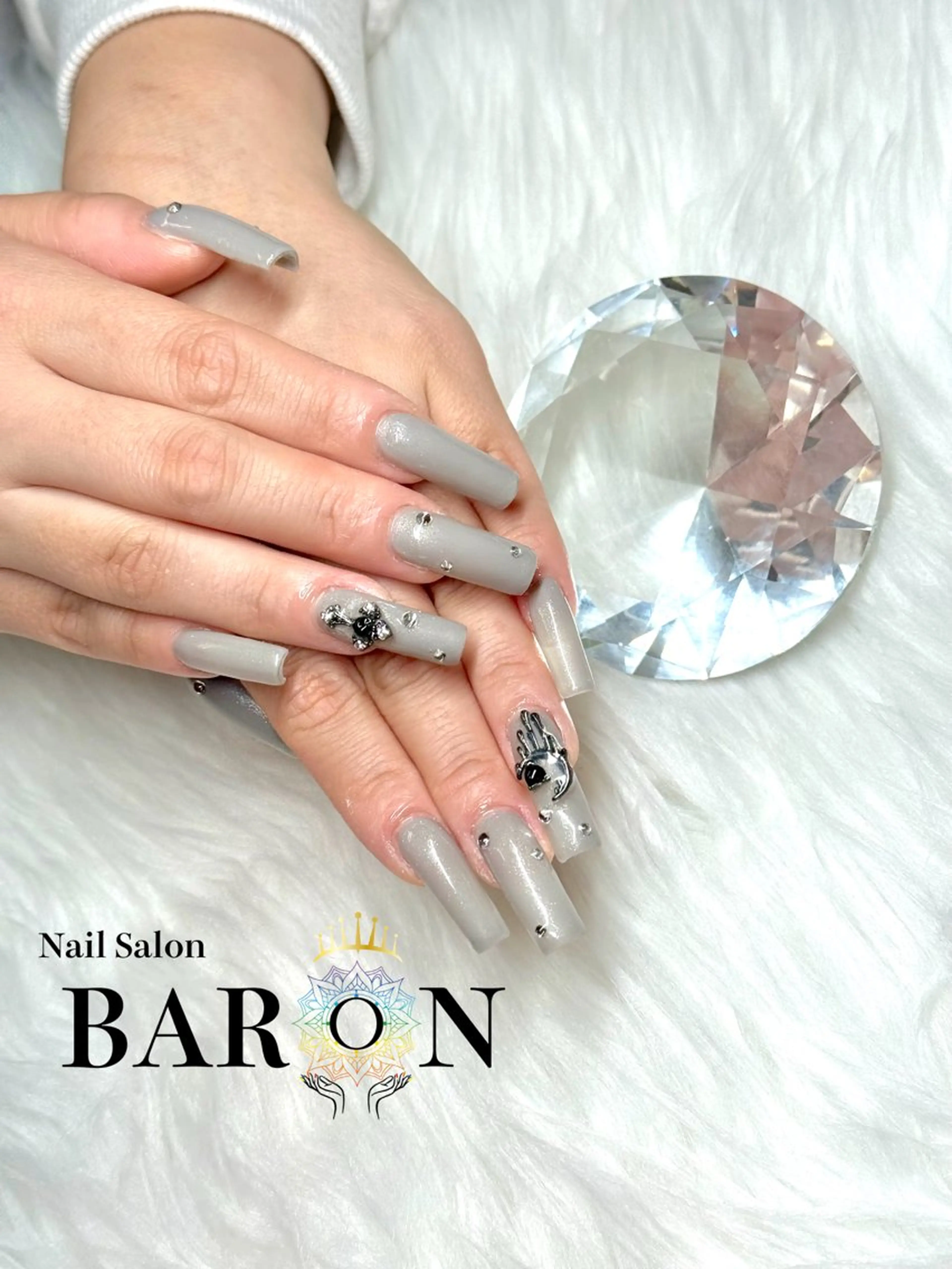 ネイル ハンドネイル BARON本厚木店 🐹RIN🐹のネイルデザイン