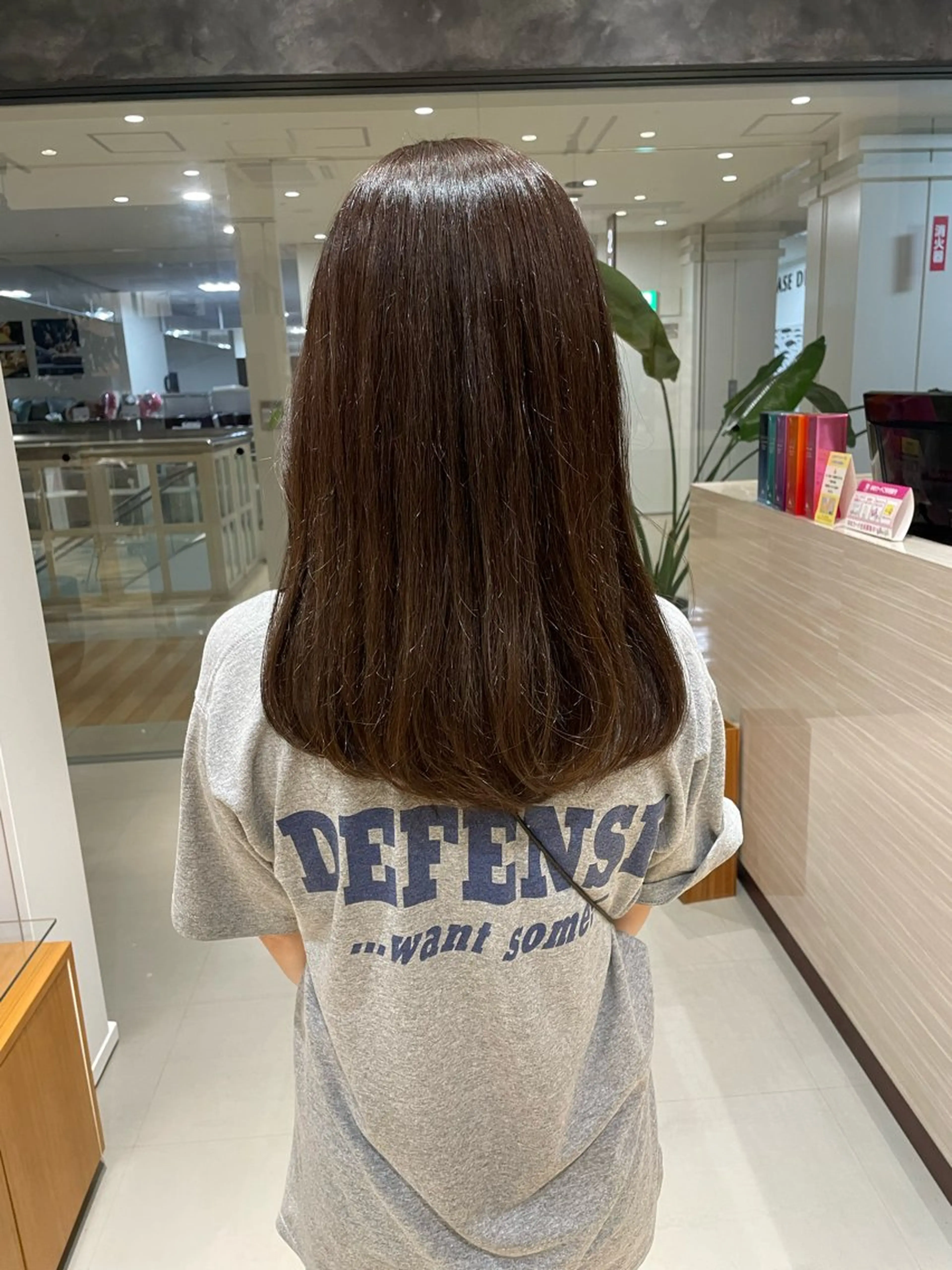 ロング キルンサンピアン所属・ナチュラルカラー 児玉優香のヘアスタイル