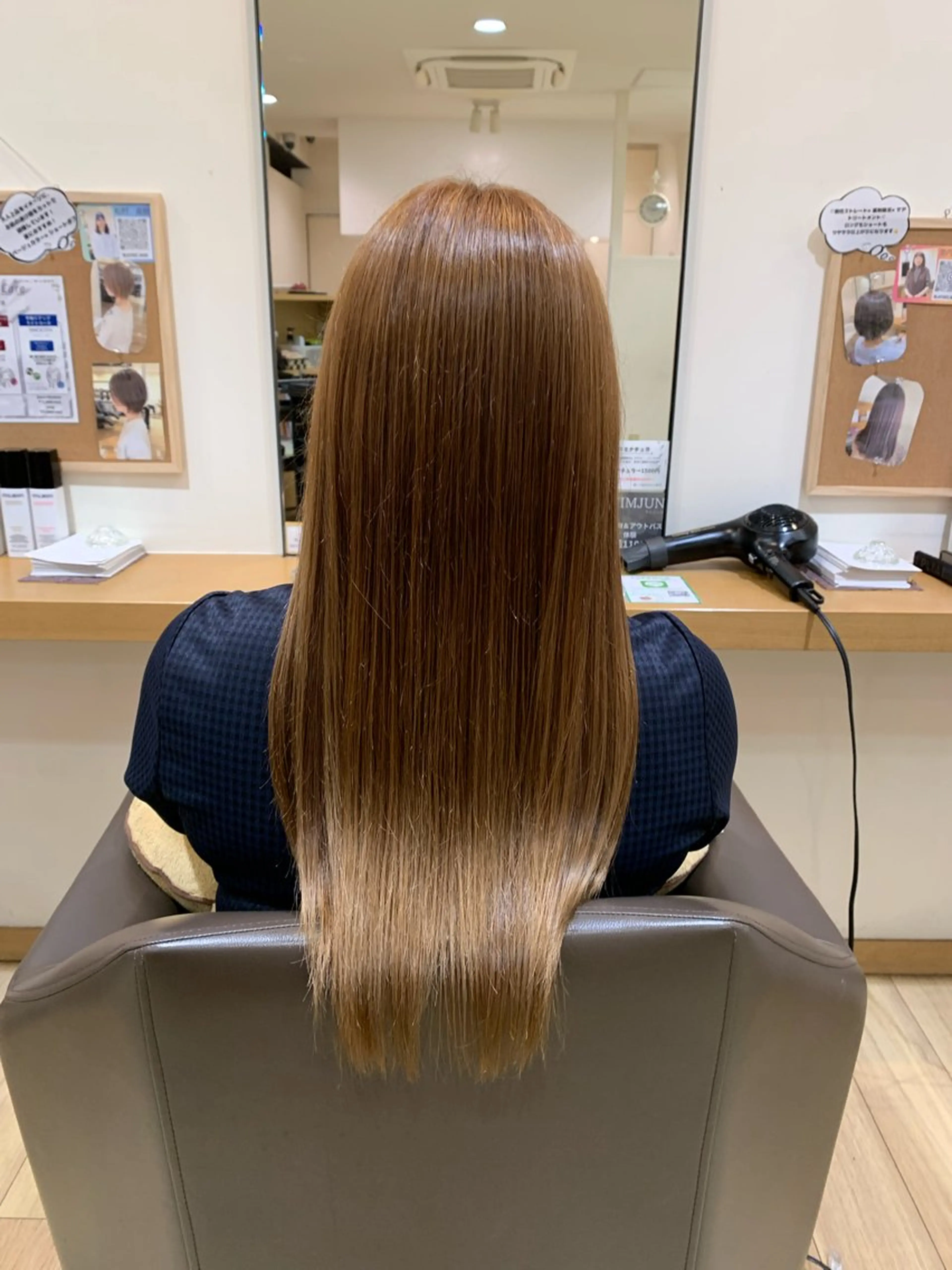ロング カラー ベージュカラー ブリーチ ブリーチなしカラー ヘアカラー 🫧透明感 カラー/ うる艶髪/🎀みずきのヘアスタイル