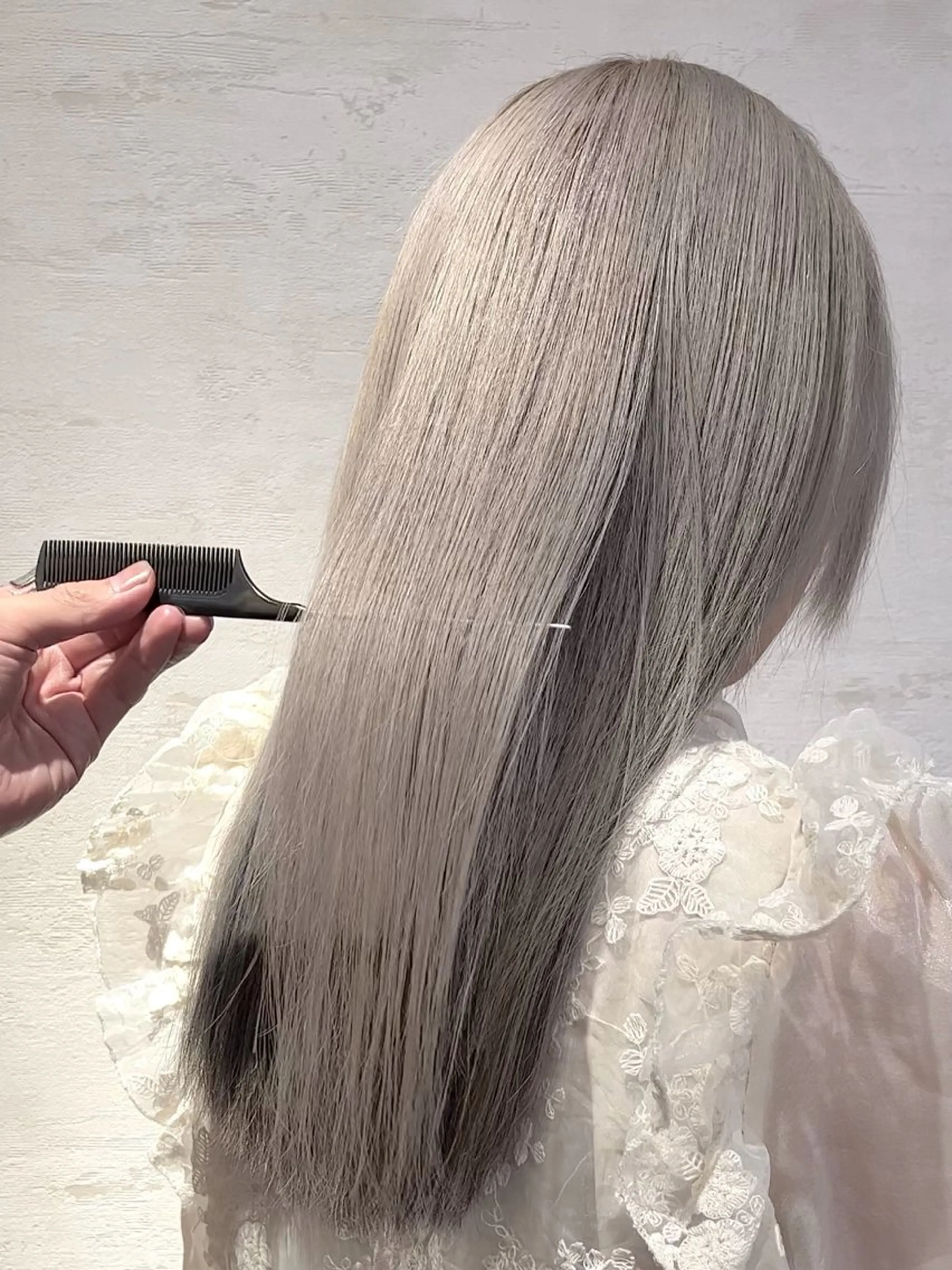 ロング Agu hair aubel 長岡古正寺所属・🩷縮毛矯正特化🩷 ブリーチ毛でも可のヘアスタイル
