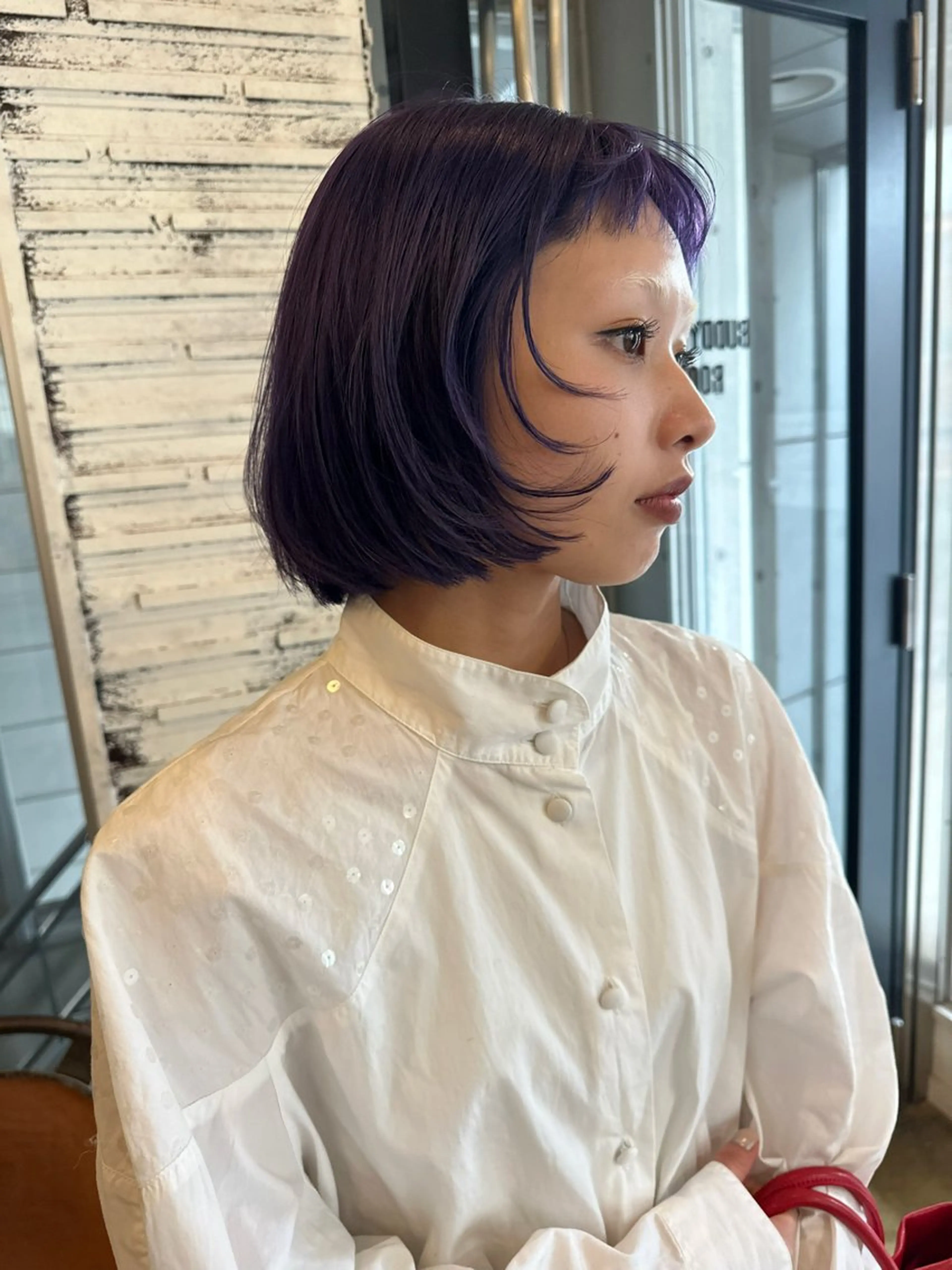 ショート カラー ベージュカラー ブリーチ ブロンド ブロンドベージュ ケアブリーチ ヘアカラー ✨艶ブリーチカラー✨ 酸性ストレート光太郎のヘアスタイル