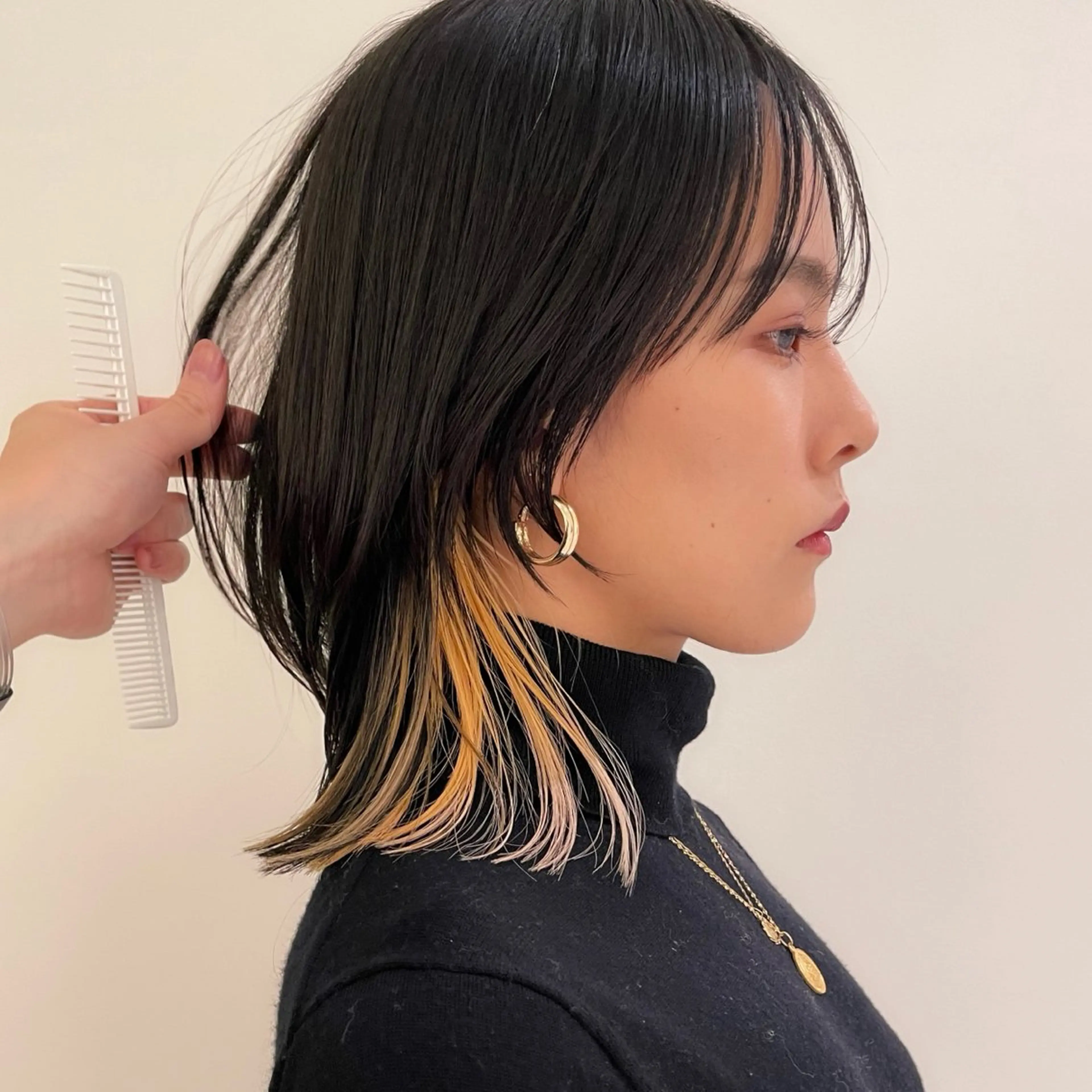 ミディアム カラー cut.吉祥寺 ショート/ボブのヘアスタイル