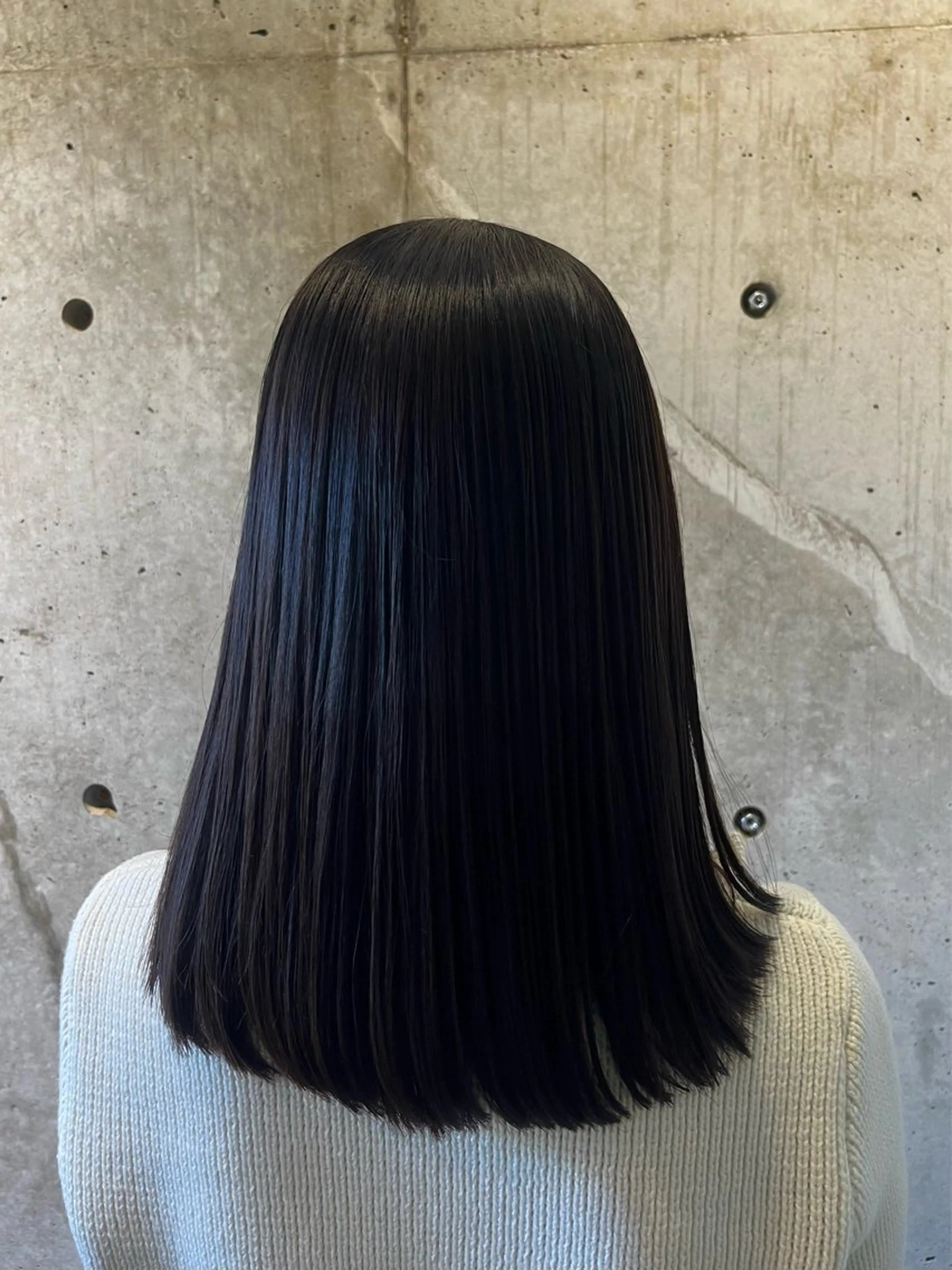 ミディアム パーマ 宮崎 恵多のヘアスタイル