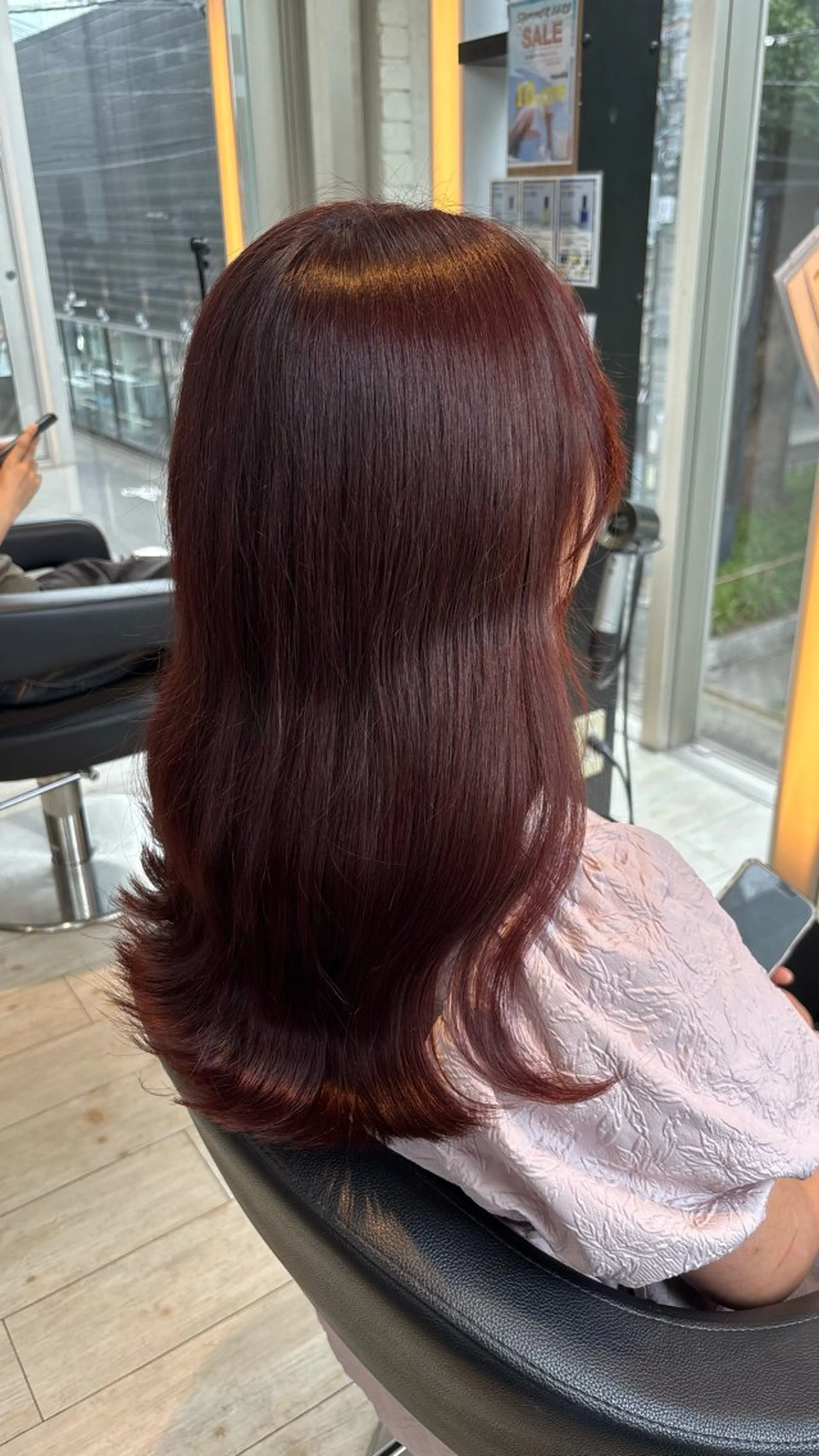 カラー ブラウンカラー インナーカラー ピンクカラー カット ヘアカラー トリートメント miyu/ボブ/ 透明感カラー/栄のヘアスタイル