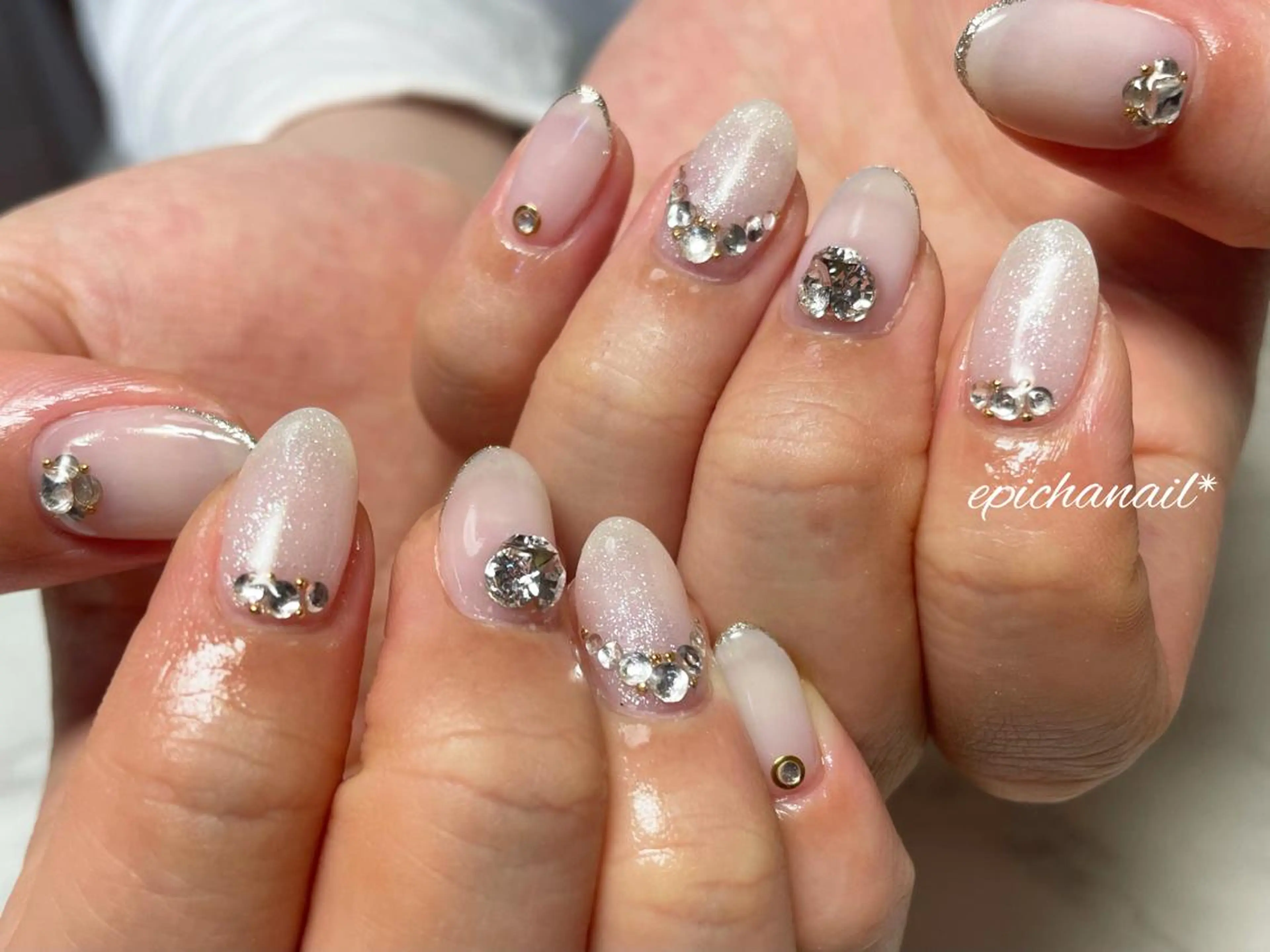 ネイル ブライダルネイル EPICHA NAILのネイルデザイン