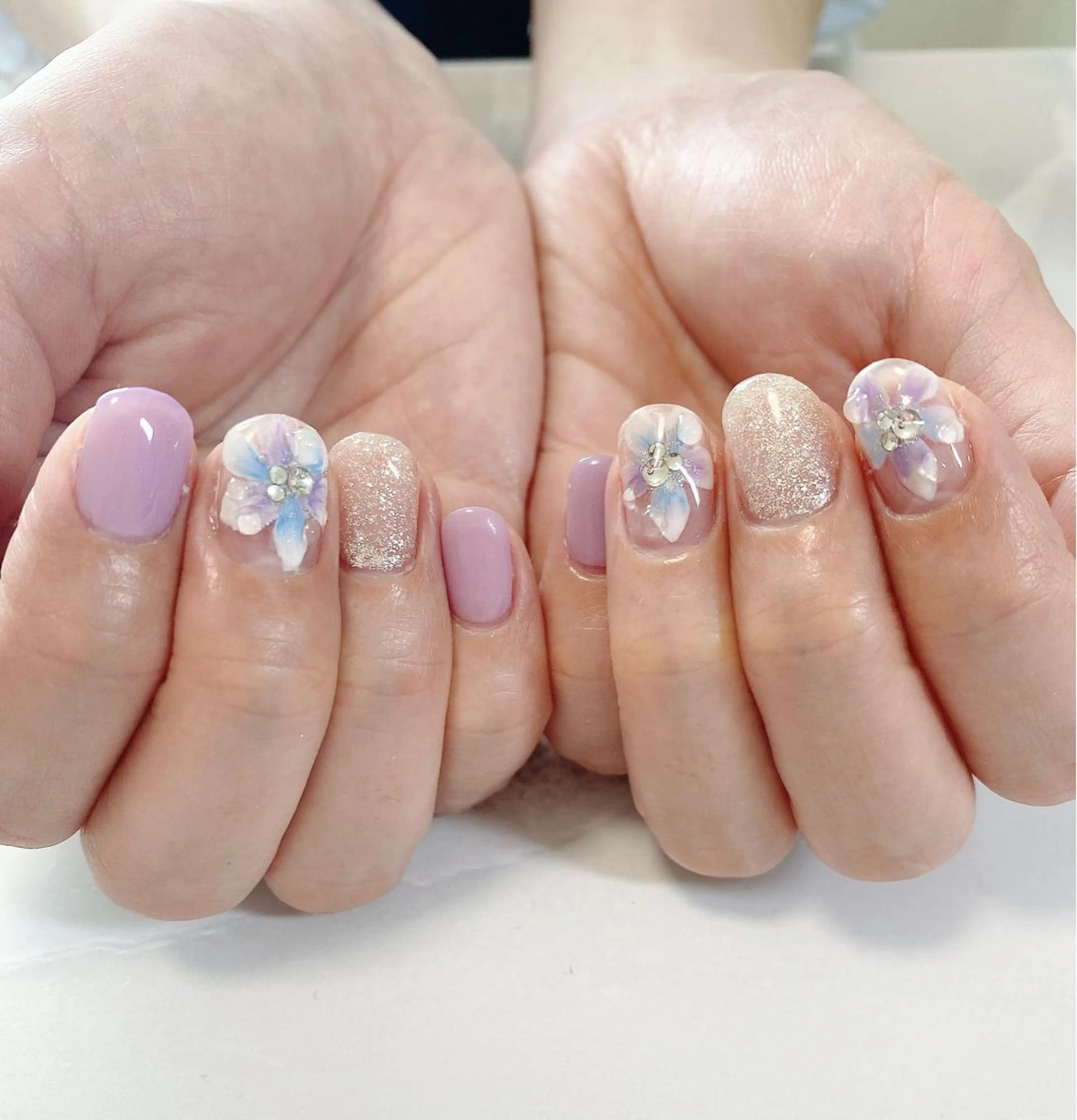 ネイル フラワーネイル ハンドネイル N. AIのネイルデザイン