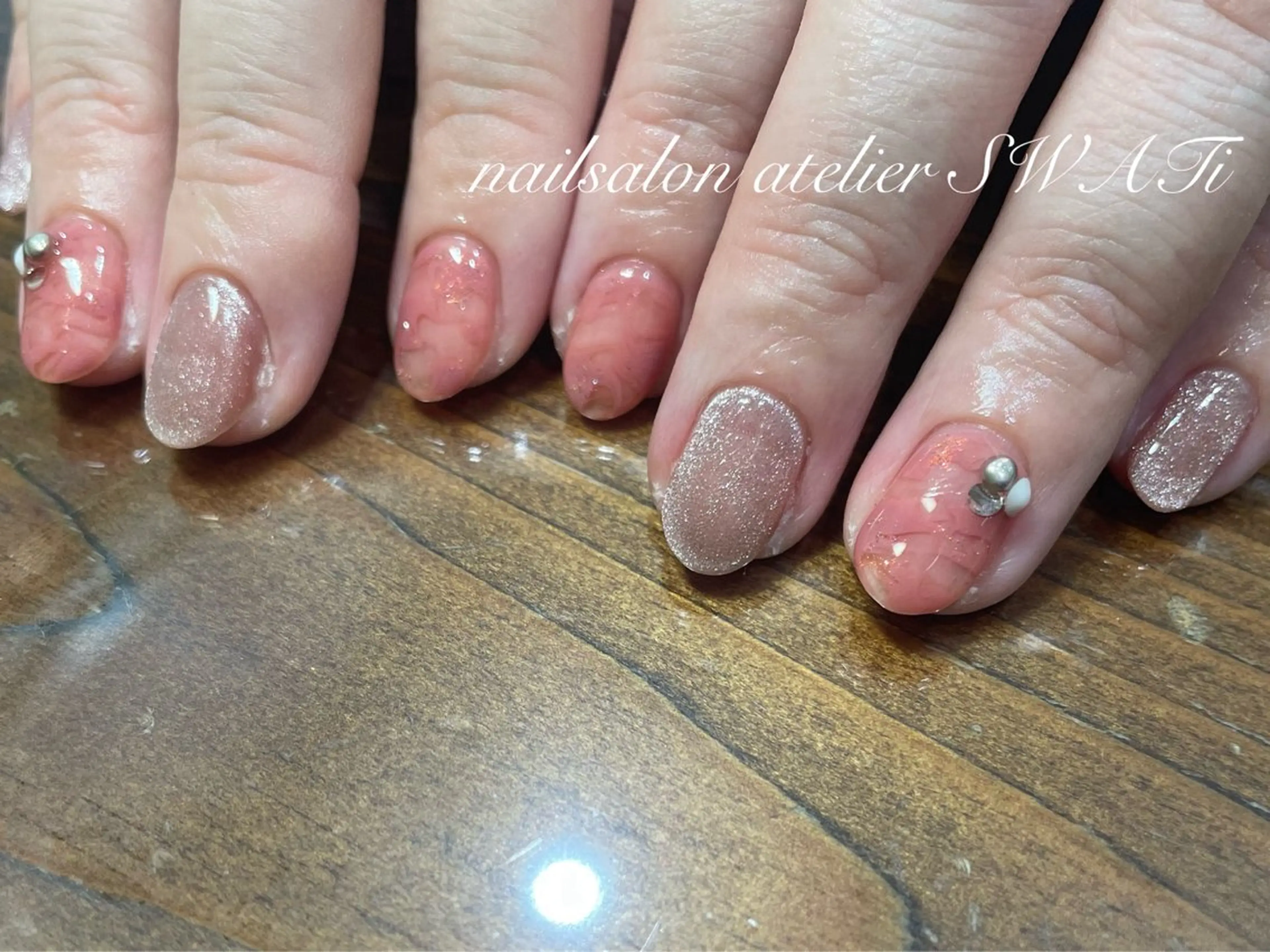 ネイル ヘアーサロン大野所属・nailsalon SWATiのネイルデザイン