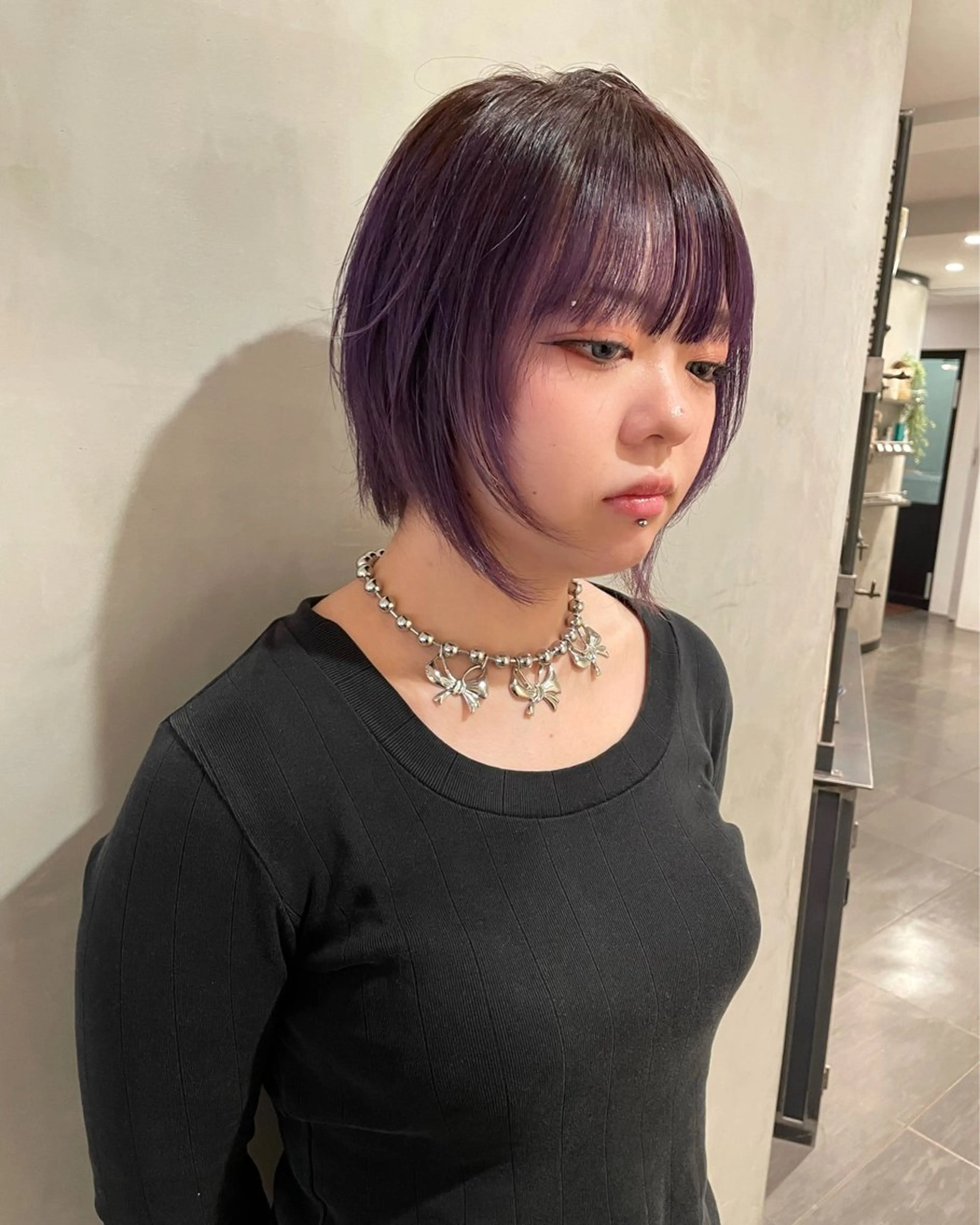 ショート カラー カット ヘアカラー トリートメント 優 作のヘアスタイル