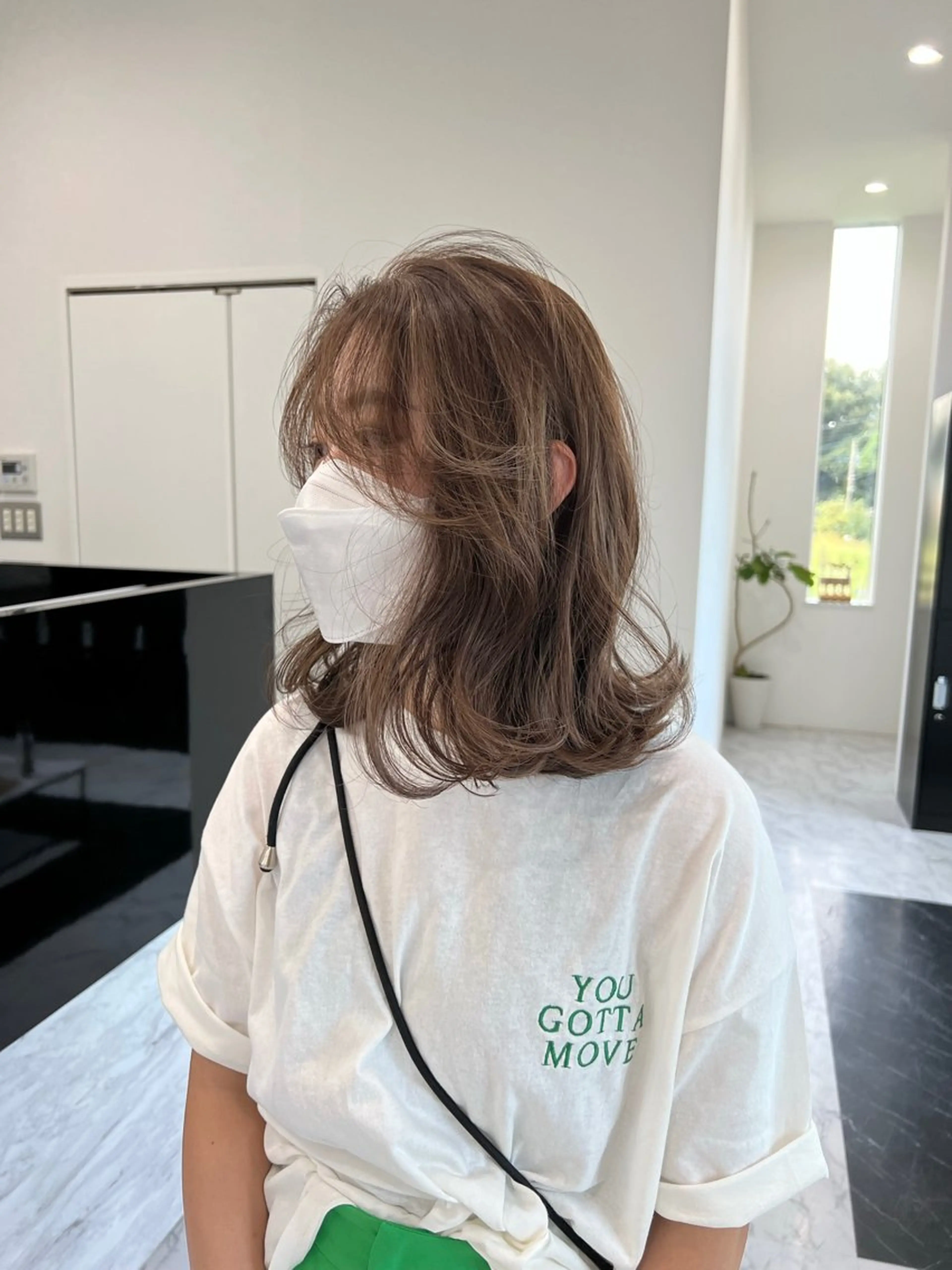 ミディアム ヘアカラー トリートメント MAYU / Raf.のヘアスタイル