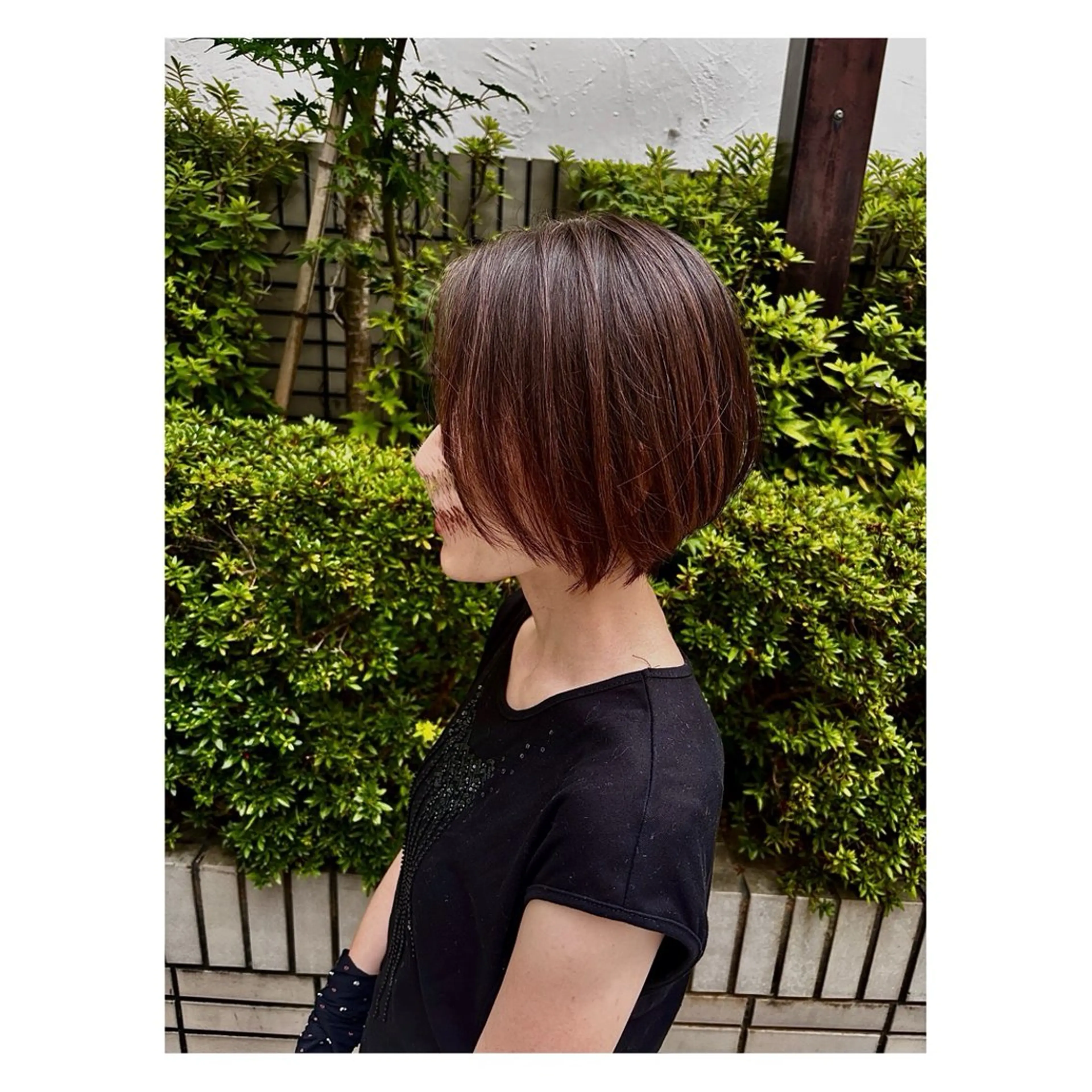 カット＋全体ケアカラー＋ヘッドスパの写真